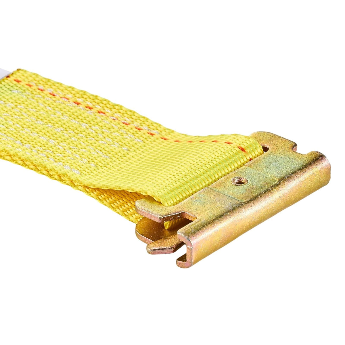 Ratchet Straps, 2 in x 15 ft, 30 Pack E-Track Tie Down Straps, 4400 lbs Break Strength & 1460 lbs Rated Load, Tie Down Ratcheting for Moving, Trailers, Motorcycles, Kayaks, Car Roof, Yellow