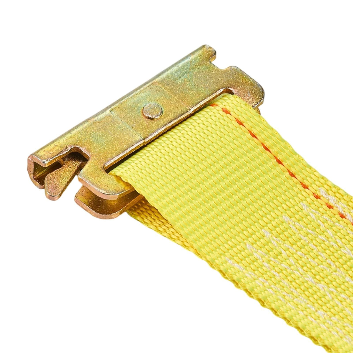 Ratchet Straps, 2 in x 15 ft, 30 Pack E-Track Tie Down Straps, 4400 lbs Break Strength & 1460 lbs Rated Load, Tie Down Ratcheting for Moving, Trailers, Motorcycles, Kayaks, Car Roof, Yellow