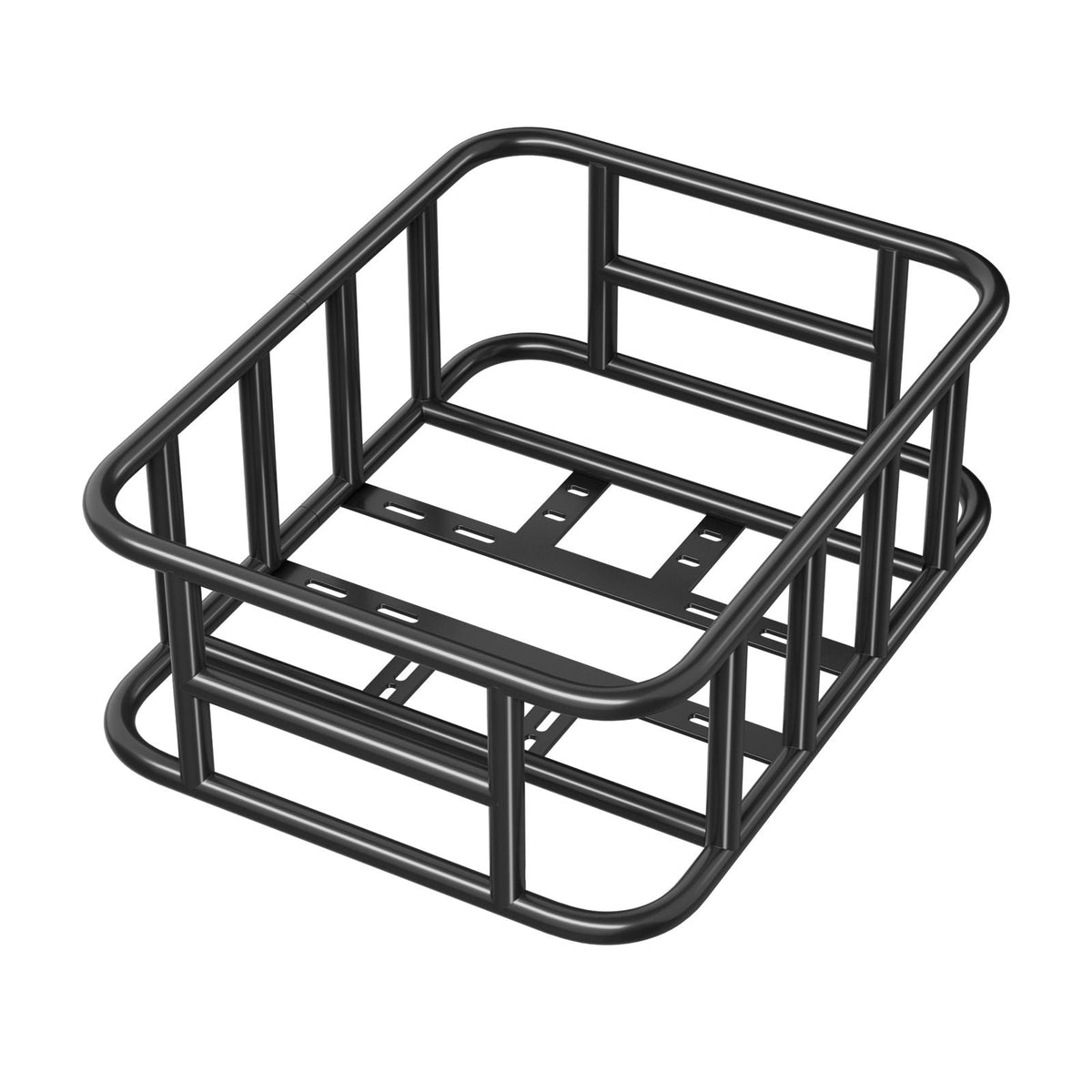 Rear Bike Basket, Medium Bicycle Basket with Cargo Net, Liner & Waterproof Cover, Heavy Duty Bike Back Basket for Adult Women/Men Carrying Dogs, Pets, Fruit & Grocery, Mounting Tools Included