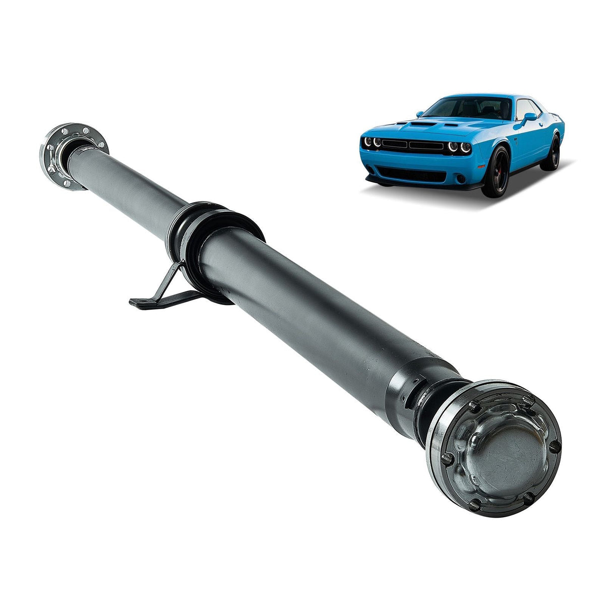 Rear Drive Shaft, 71.7"-73.2" Prop Shaft Driveshaft Assembly Compatible with 2015-2019 Dodge Challenger V6 3.6L, Replace #976-987 976987 52123974AC 52123974AD 52123974AE 52123974AF