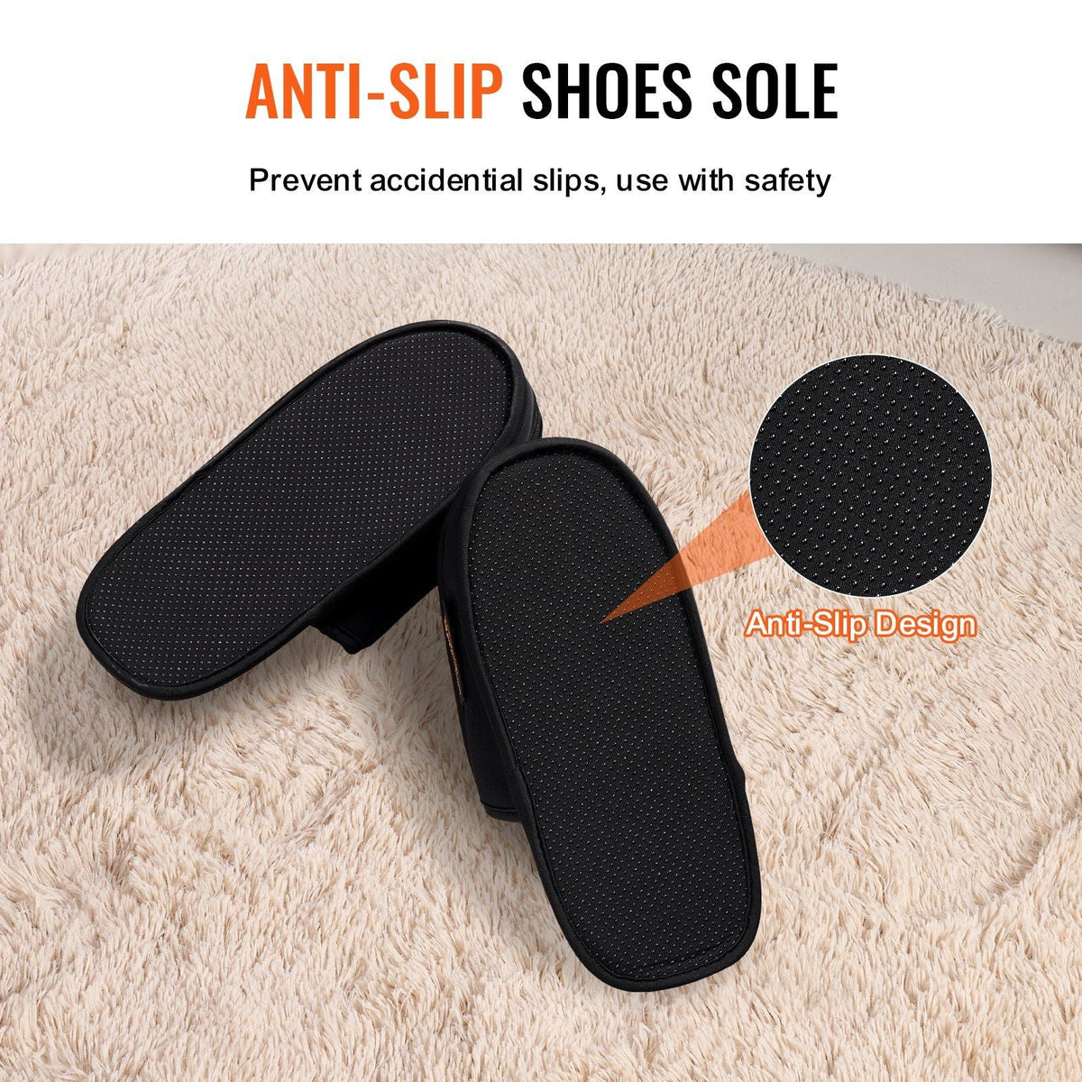 Red Light Therapy for Foot 660nm & 850nm Red Light Therapy Slipper 240 LEDs
