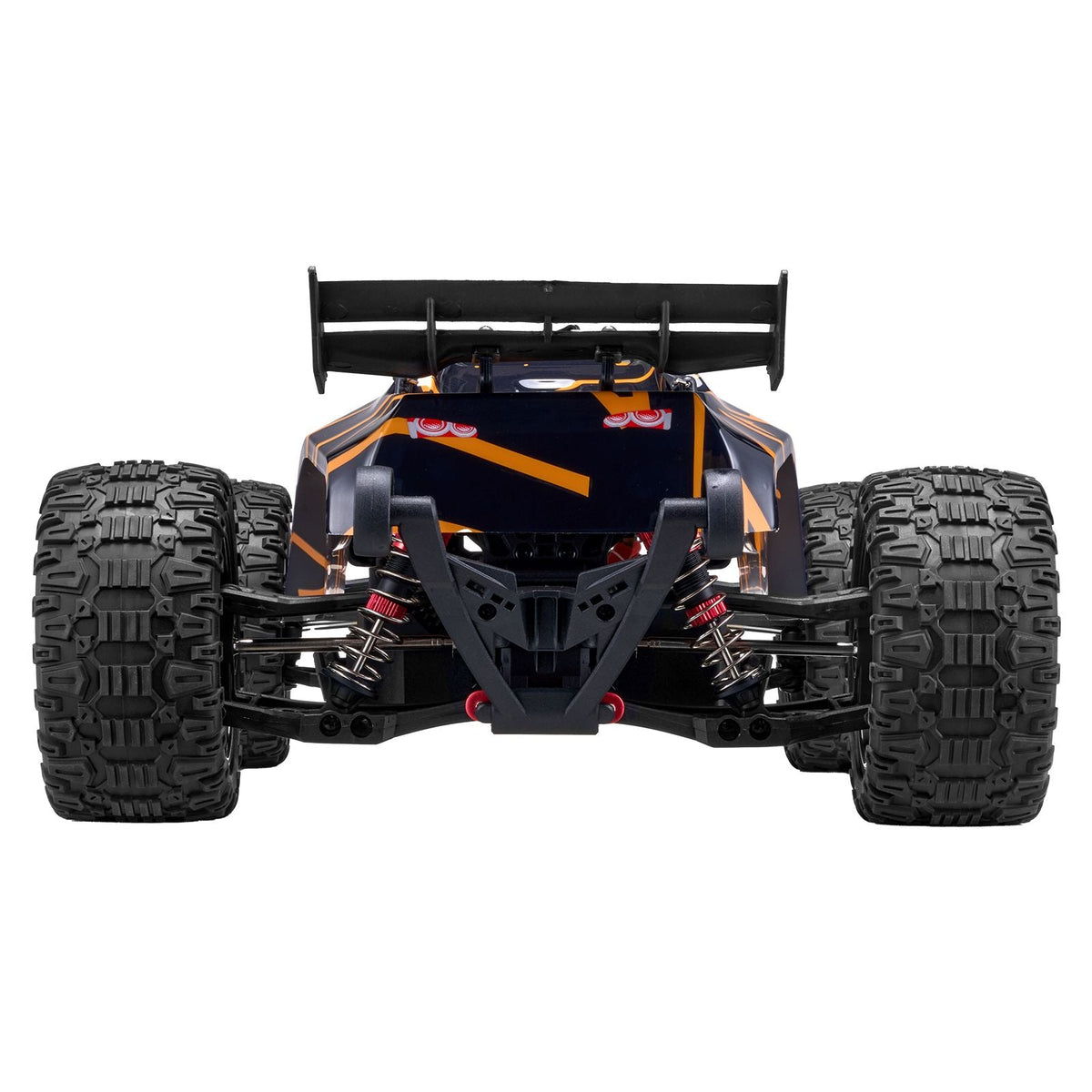 Remote Control Car, 1:10 Scale RC Car for Kids, All Terrain 4WD Off-Road Truck with 45° Wheelie & Adjustable Speed, 50 km/h High-Speed Hobby RC Racing Car Toy, Ideal Gift for 8+ Year Kids, IPX4