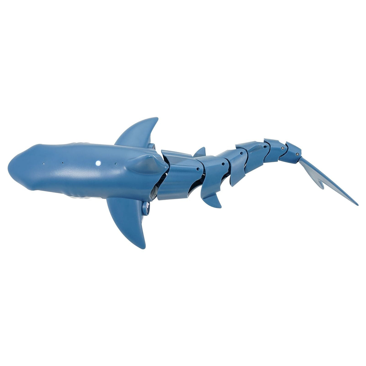 Remote Control Shark Toy, 2.4GHz High Simulation Shark RC Boat for Swimming Pool Bathroom, Electric RC Shark Fish Toy with 2 Batteries, Light & Spray Water Function for 6+ Year Old Boys & Girls