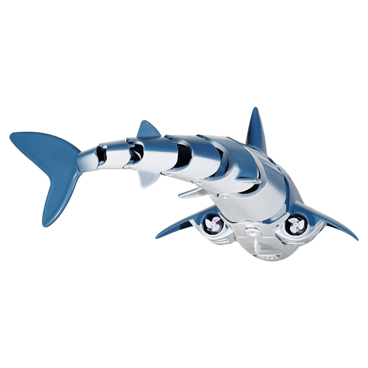 Remote Control Shark Toy, 2.4GHz High Simulation Shark RC Boat for Swimming Pool Bathroom, Electric RC Shark Fish Toy with 2 Batteries, Light & Spray Water Function for 6+ Year Old Boys & Girls