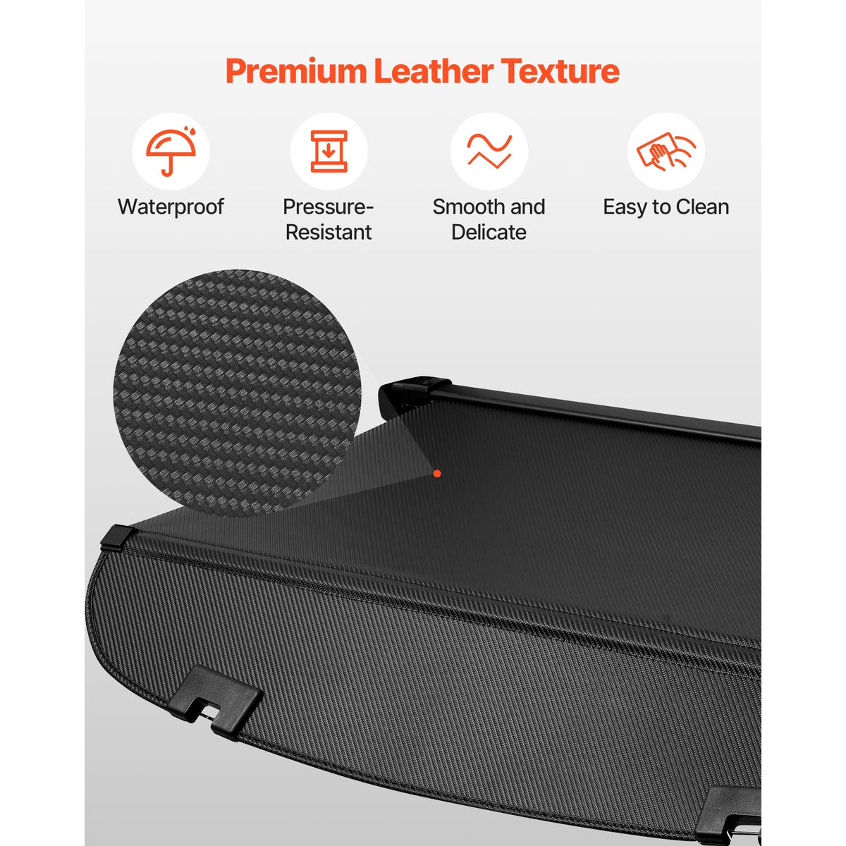 Retractable Cargo Cover, Upgraded Carbon Fiber Texture Trunk Cover, Anti-Peeping Luggage Privacy Shield, Easy Installation Security Shade Car Accessories, for Mazda CX-5 2017-2025 5-Seater