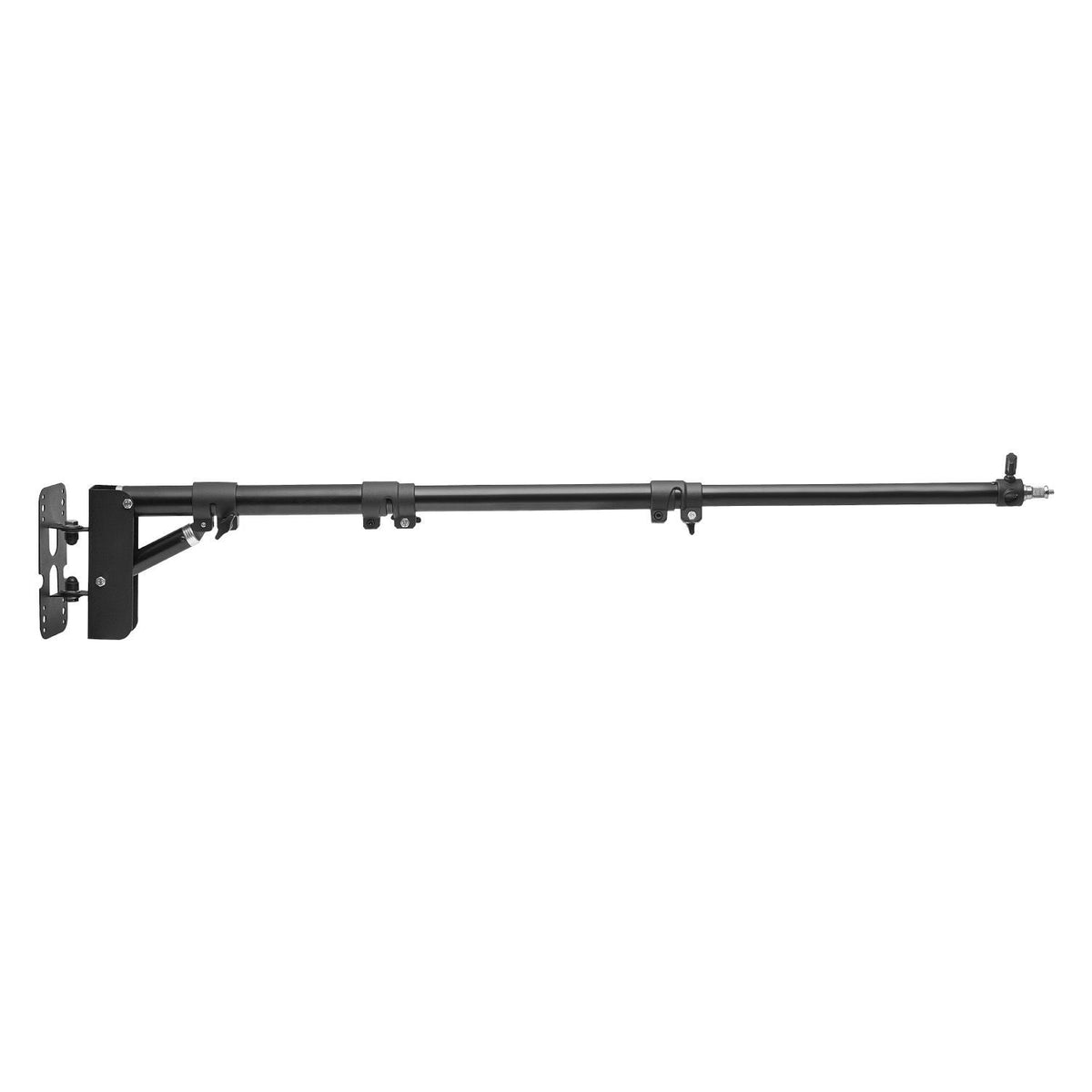 Ring Light Wall Mount Boom Arm, 39.37 in/100 cm, Triangle Boom Arm Support 180° Rotation, Heavy Duty Wall Stand Tirpod Support, for Studio Video Light, Monolight, Photography, Softbox, Reflector