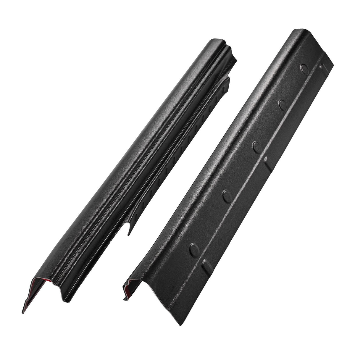Rocker Panel Guard, 4-Piece Set Compatible with 2014-2018 Chevrolet Silverado 1500 Extended Cab, Replacement for 14068 Trail Armor Side Skirts Extension Body Kit, Driver Side, 3M Adhesive, Black