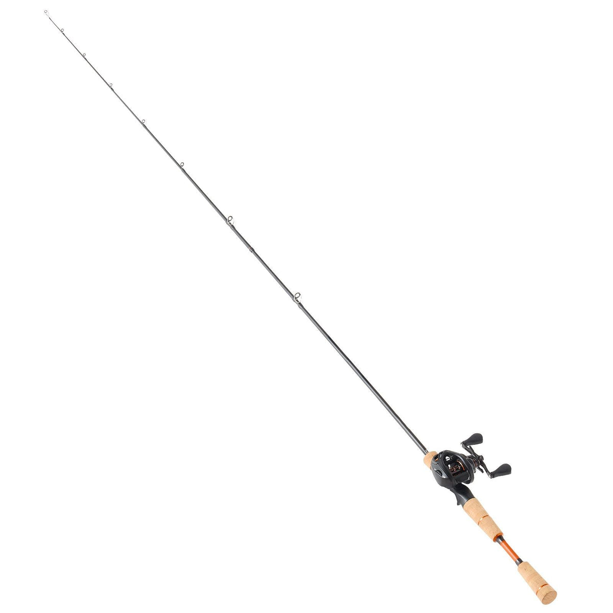 Rod and Fishing Reel Combo, IM7 Carbon Fiber Baitcasting Rod and Reel Combo, Bass Fishing Pole with 6+1 BB System, 7.0:1 Gear Ratio, Cork Handle, Stainless Steel Guides with Ceramic Rings