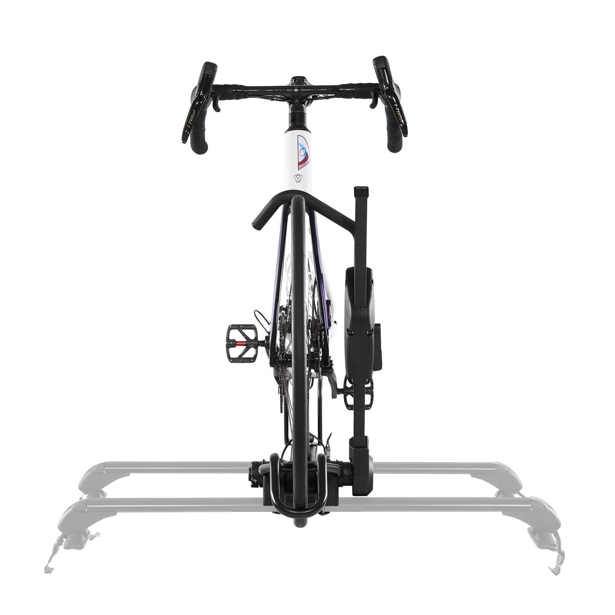 Roof Bike Rack, 33 lbs Capacity, Foldable Upright Roof Mount Bicycle Rack with Locking Systems & Adjustable Arm for T-Slot Crossbars, Upright Rooftop Bike Rack 1 Bike Carrier for Car SUV, Black