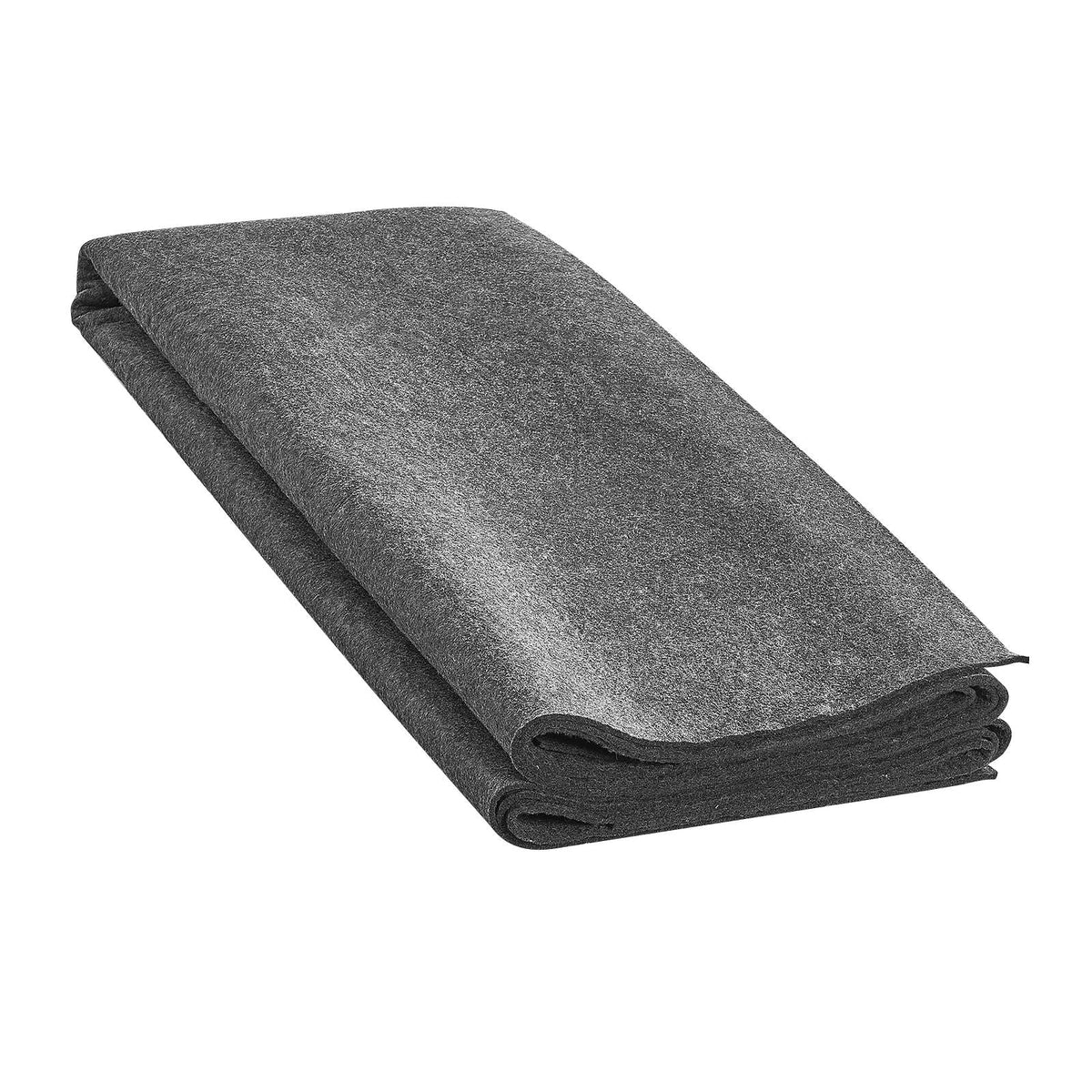 Rug Pad Without Slip Resistance, Protective Cushioning Carpet Pad, 8' x 10', 1/2"Thick, 100% Pure Polyester Felt, 7-8m² Premium Comfort Underfoot Carpet Padding Rug Cushion for All Floors, Gray