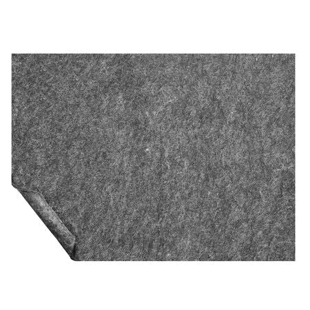 Rug Pad Without Slip Resistance, Protective Cushioning Carpet Pad, 8' x 10', 1/2"Thick, 100% Pure Polyester Felt, 7-8m² Premium Comfort Underfoot Carpet Padding Rug Cushion for All Floors, Gray