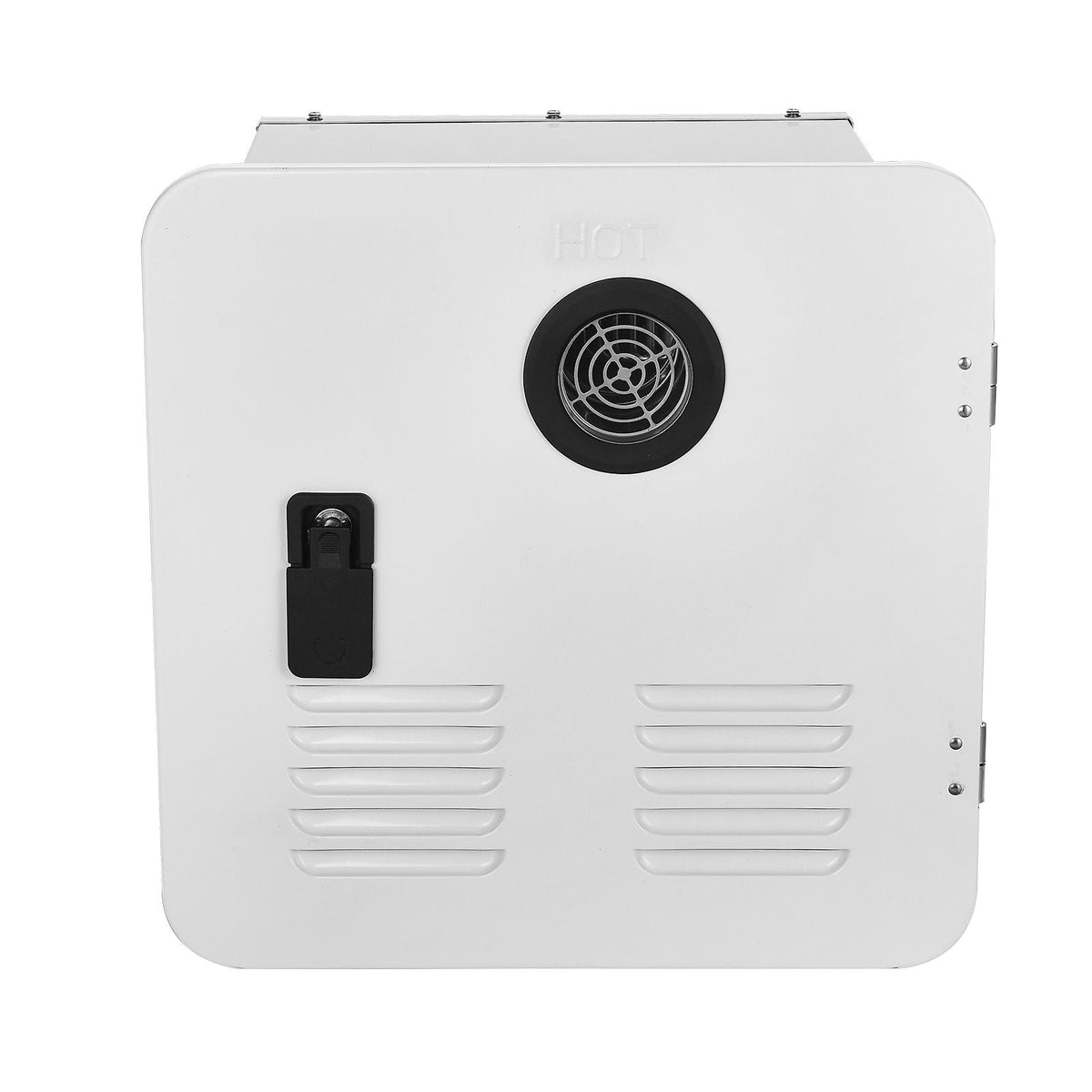 RV Tankless Water Heater, Instant Shower with 15 x 15 inches White Door and Remote Controller, 55000BTU Optimized Comfort Performance Hot Water, Ideal for RVers' Family Everyday Use