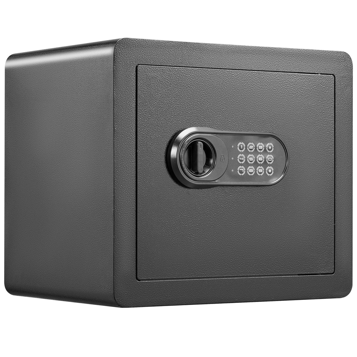 Safe, 1.2 Cubic Feet Home Safe, Steel Security Safe with Digital Keypad and 2 Keys, Cabinet Safe with Fire-proof Bag, Protect Cash, Gold, Jewelry, Documents for Home, Hotel, 15.8x11.8x13.8 inche