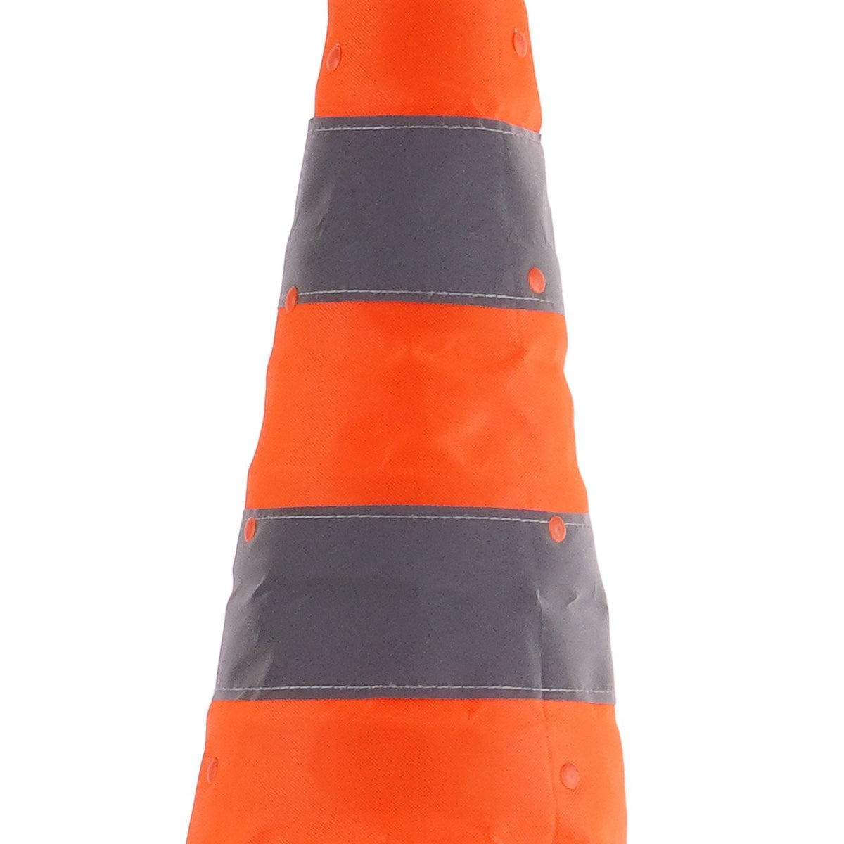 Safety Cones, 4 Pack 28 inch Collapsible Traffic Cones, Construction Cones with Reflective Collars, Wide Base and A Storage Bag, for Traffic Control, Driving Training, Parking Lots