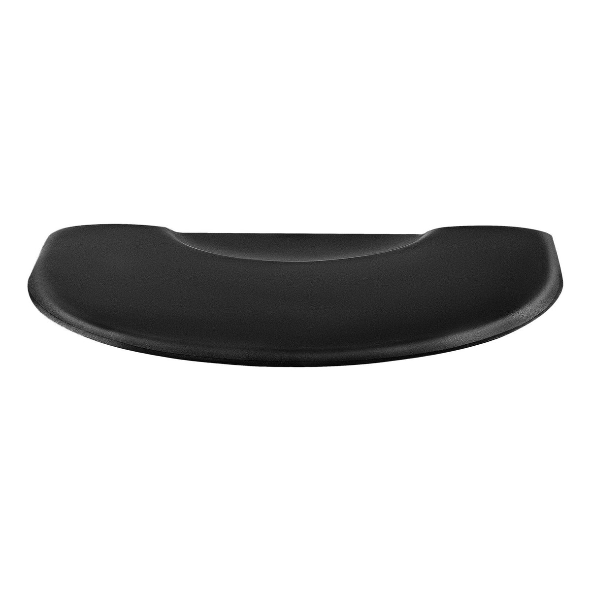 Salon Mat for Hair Stylist, 3 x 4 FT Semi-circle Salon Chair Mat, 1/2-inch Thickened Anti Fatigue Barber Shop Floor Mat with Round Cut Out, Easy-to-Clean PVC Surface & Anti-Trip Beveled Edges