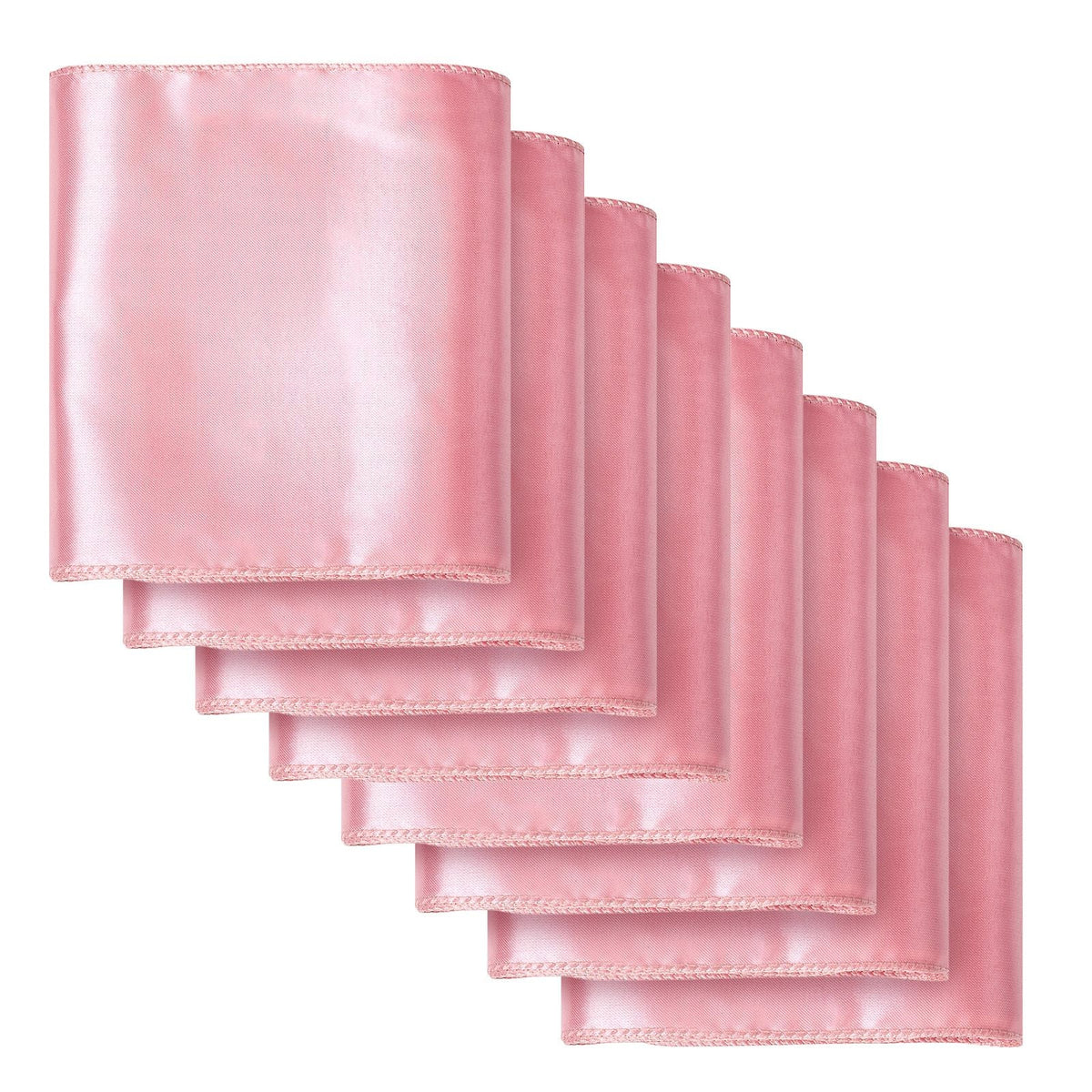 Satin Chair Sashes Bows, 100PCS Chair Ribbon Ties Back Sash, 7 x 108 inch, Rose Gold Wedding Reception Decoration, for Wedding Ceremony Baby Shower Party Events Banquet Chair Cover Decoration