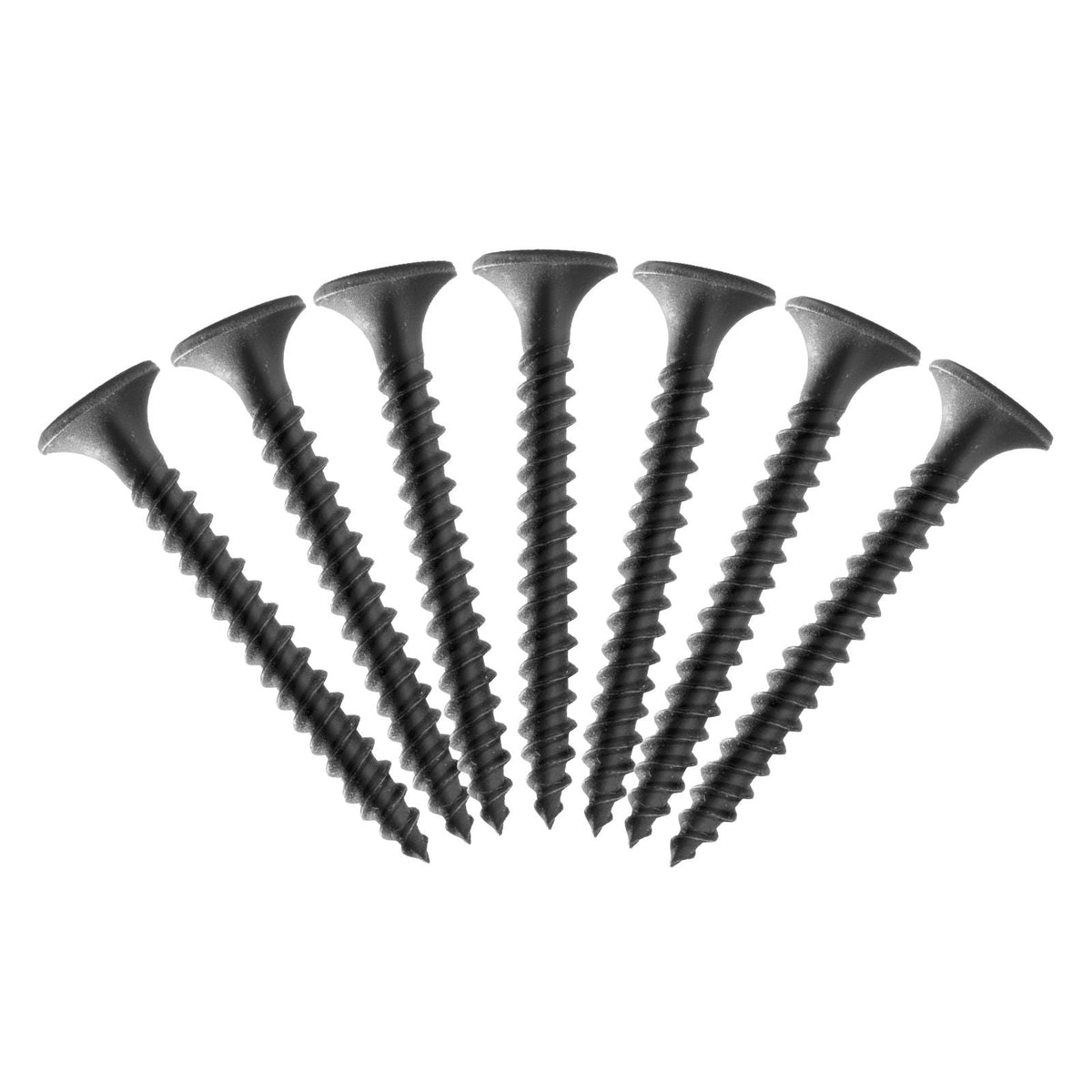 Screws, #6 x 1-1/4 inch Length Drywall to Wood Collated Screw, All Purpose High-Hardness Alloy Steel Self Drilling Drywall Screws, for Home DIY, Space Renovation(1000 per Box)