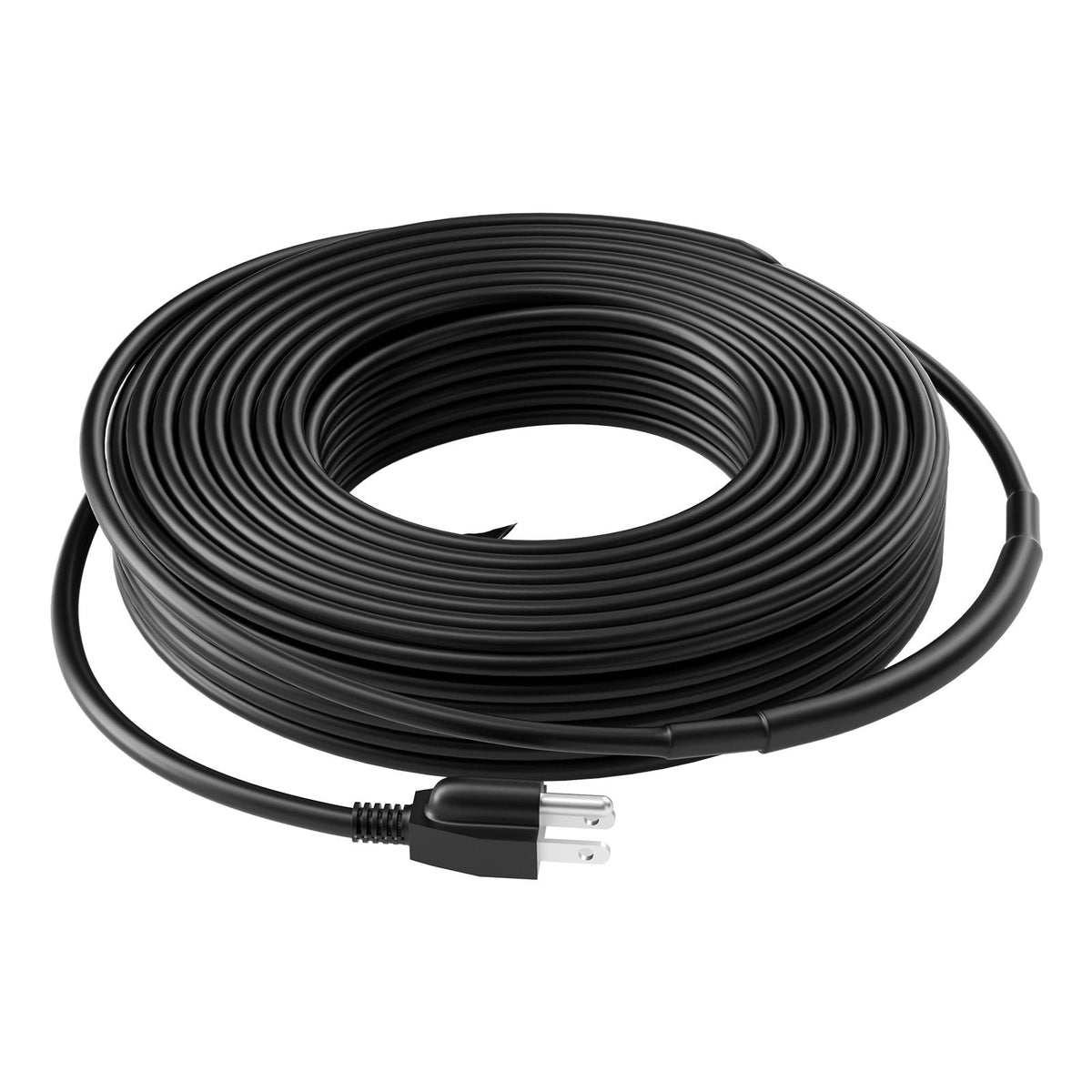 Self-Regulating Pipe Heating Cable, 100FT 5W/FT Heat Tape for Pipes, Roof Snow Melting De-icing, Gutter and Pipe Freeze Protection