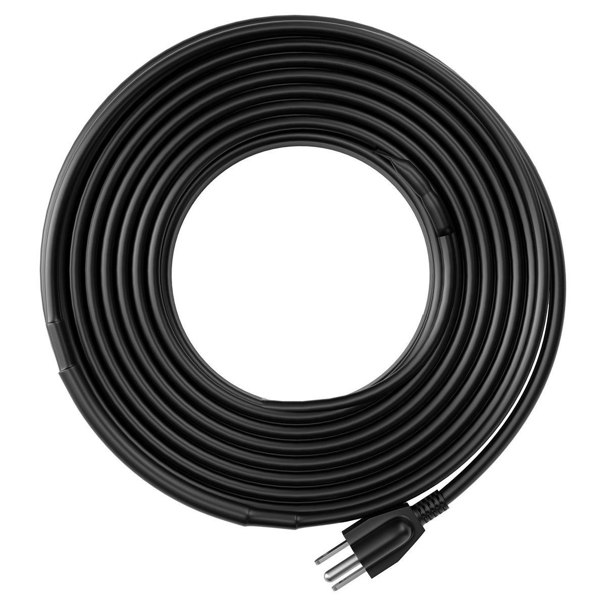 Self-Regulating Pipe Heating Cable, 120FT 5W/FT Heat Tape for Pipes, Roof Snow Melting De-icing, Gutter and Pipe Freeze Protection