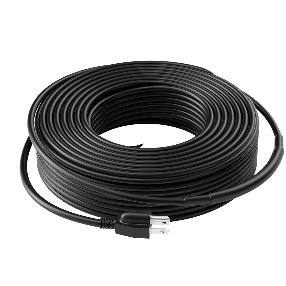 Self-Regulating Pipe Heating Cable, 120FT 5W/FT Heat Tape for Pipes, Roof Snow Melting De-icing, Gutter and Pipe Freeze Protection