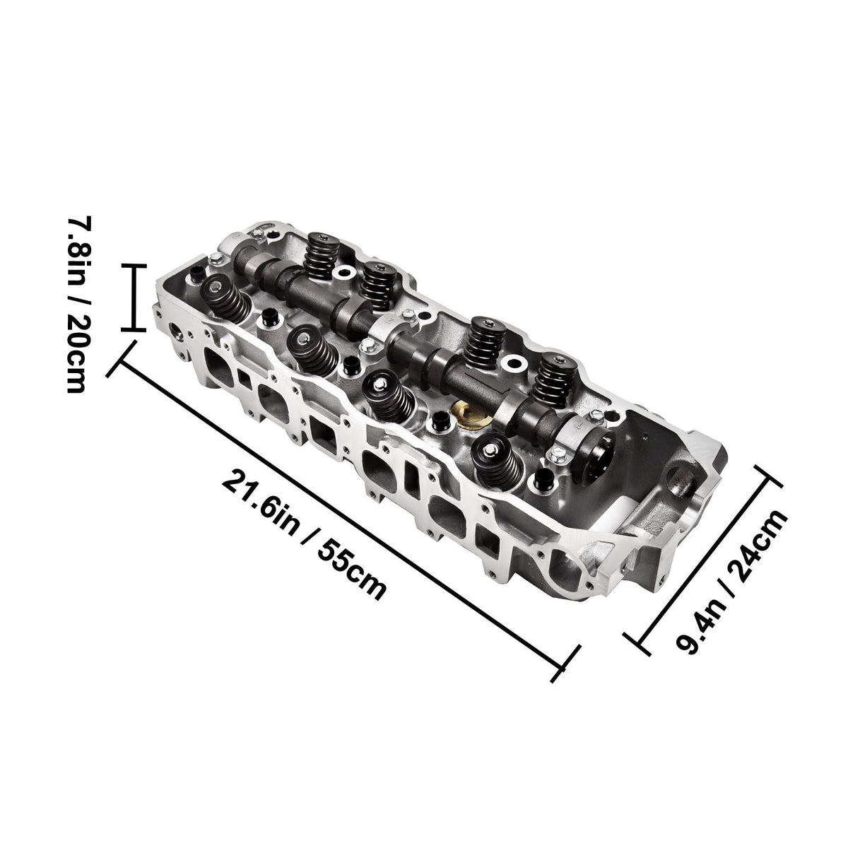 Set of Complete Engine Cylinder Head for Toyota1985-1995 4Runner, 1995 Celica, 1985-1995 Helix Pickup 2.4 SOHC 22R 22RE 22REC