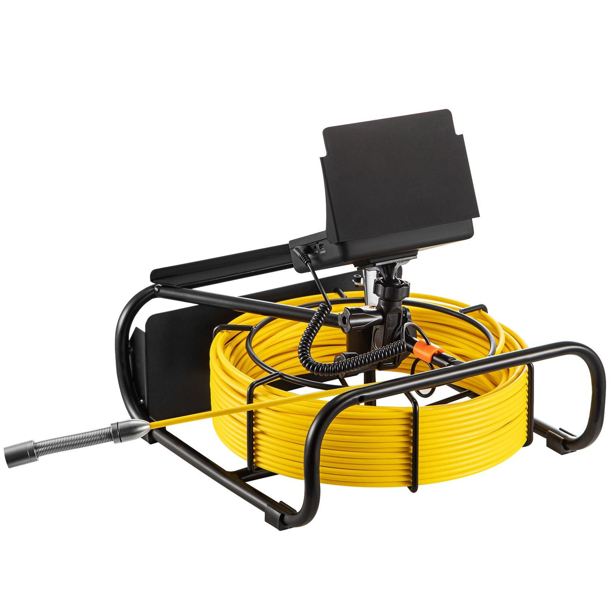 Sewer Camera, 66ft/20M 4.3" Pipe Drain Inspection Camera with DVR Function & Snake Cable, Waterproof IP68 Borescope w/LED Lights, Industrial Endoscope for Home Wall Duct Drain Pipe Plumbing