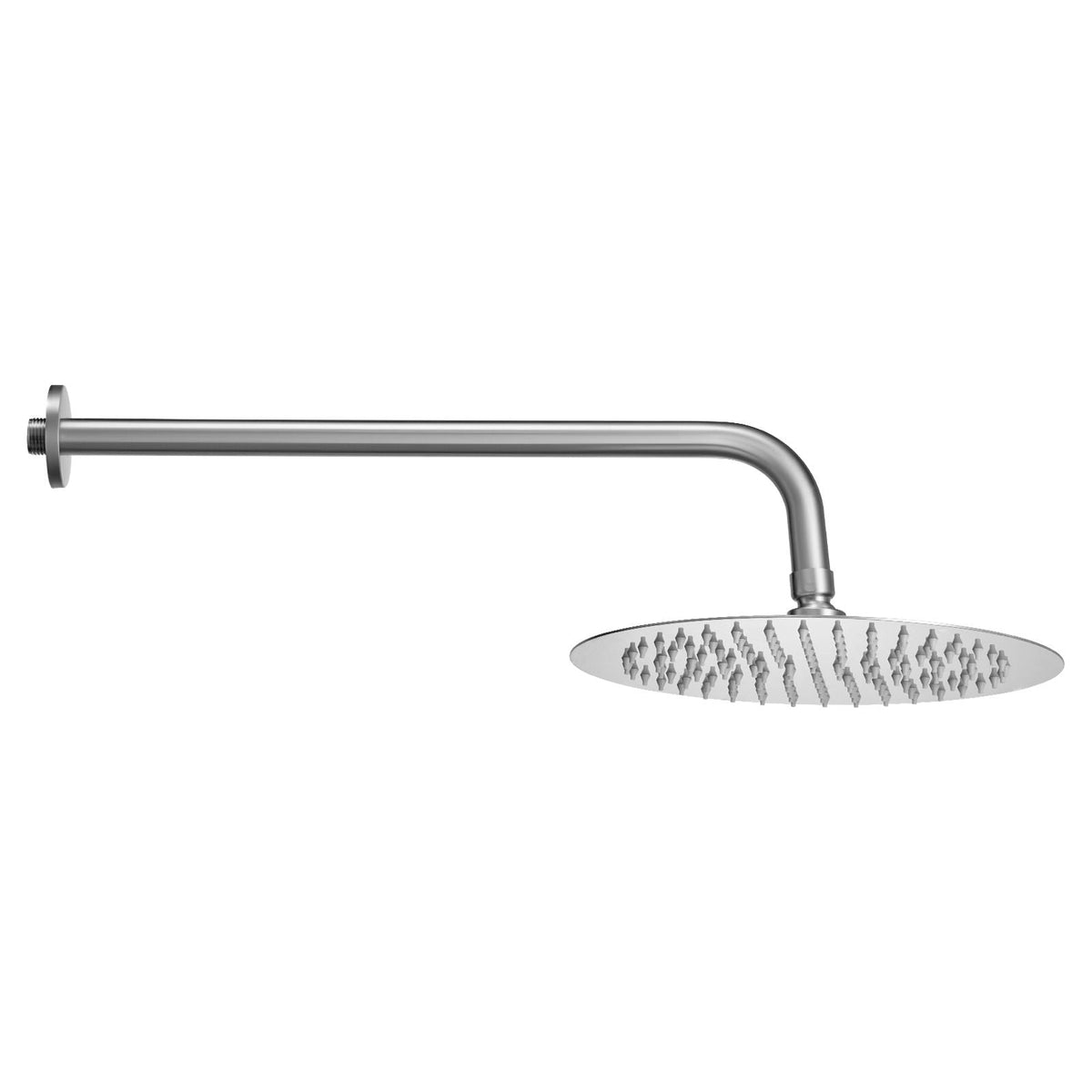 Shower Faucet Set, Rainfall Bathroom Shower System with 10-Inch Round Rain Shower Head and Handheld Spray, Wall Mounted Bath Fixtures with Brass Valve and Trim Kit, Brushed Nickel