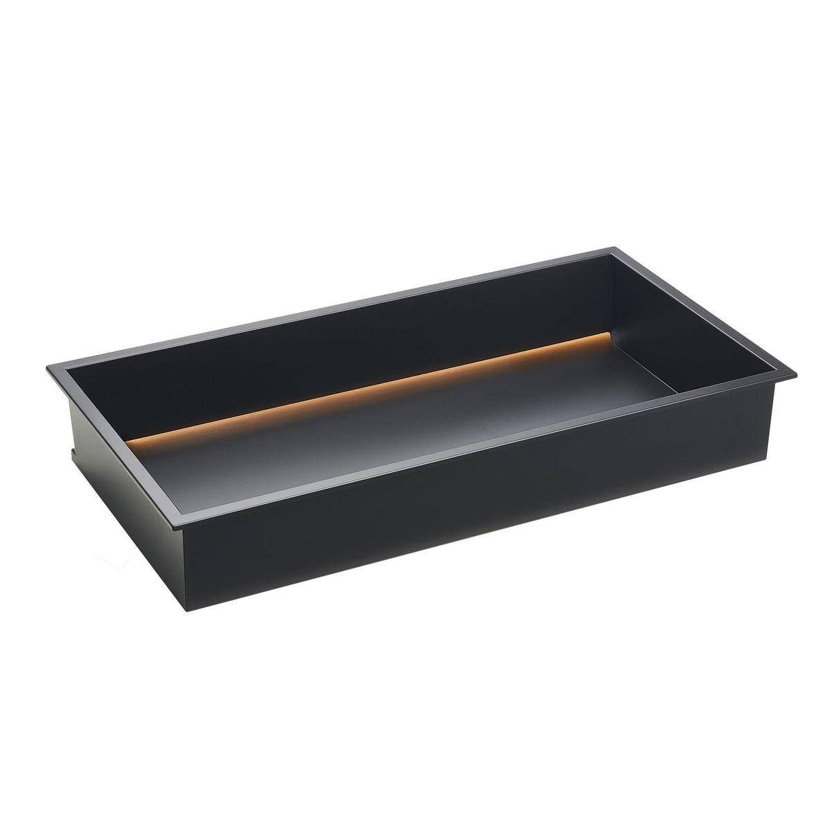 Shower Niche, 13 x 25 x 4 inch Recessed Wall Niche With LED Strip,Heavy-duty Stainless Steel Modern Shampoo Storage Organizer,Sealed Waterproof, Durable & Easy to Install,Black for Bathroom
