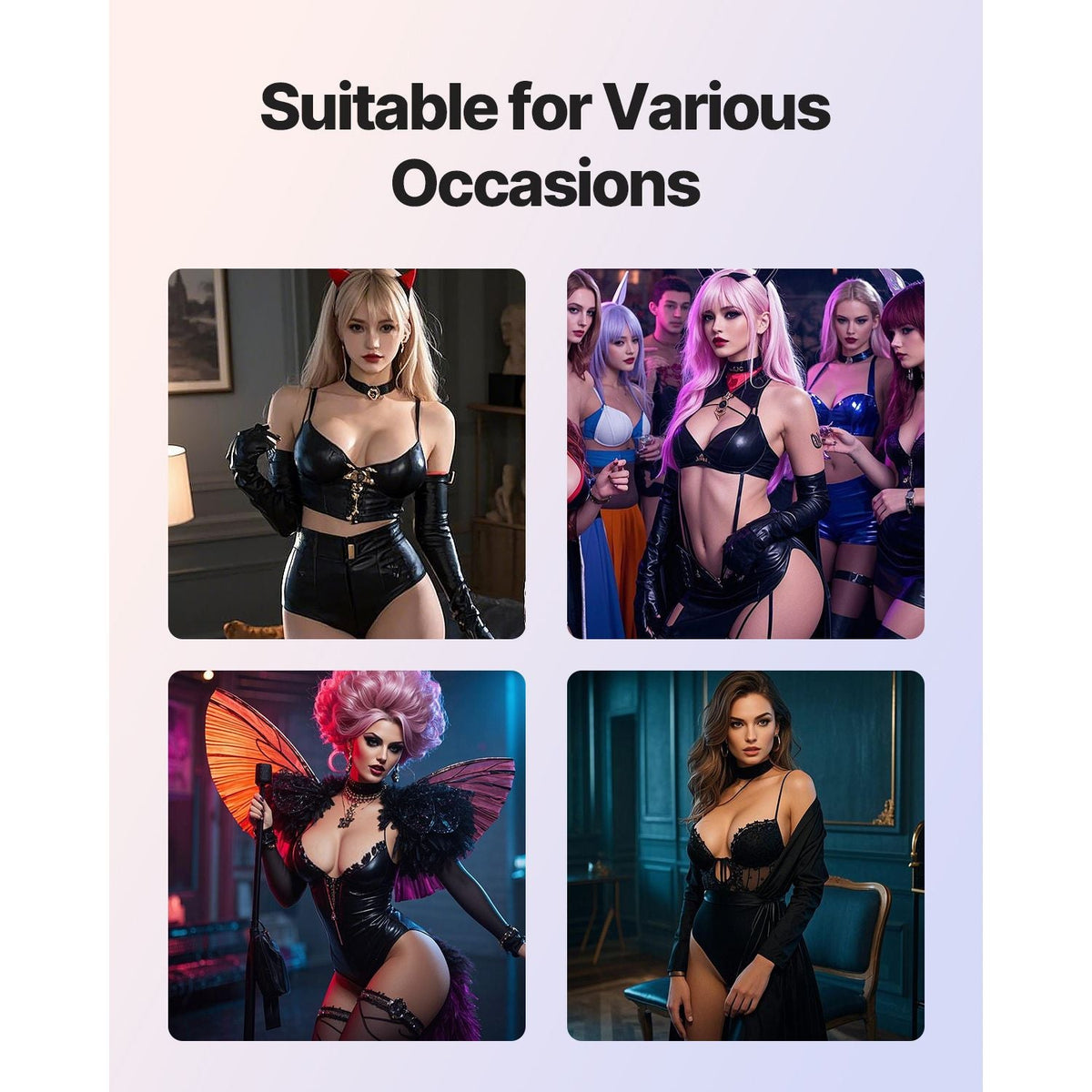 Silicone Bodysuit, D-Cup Silicone Breastplate for Crossdressers, Realistic Silk Cotton-Filled Fake Boobs Breast Forms for Transgender Cosplay Drag Queen, Nude