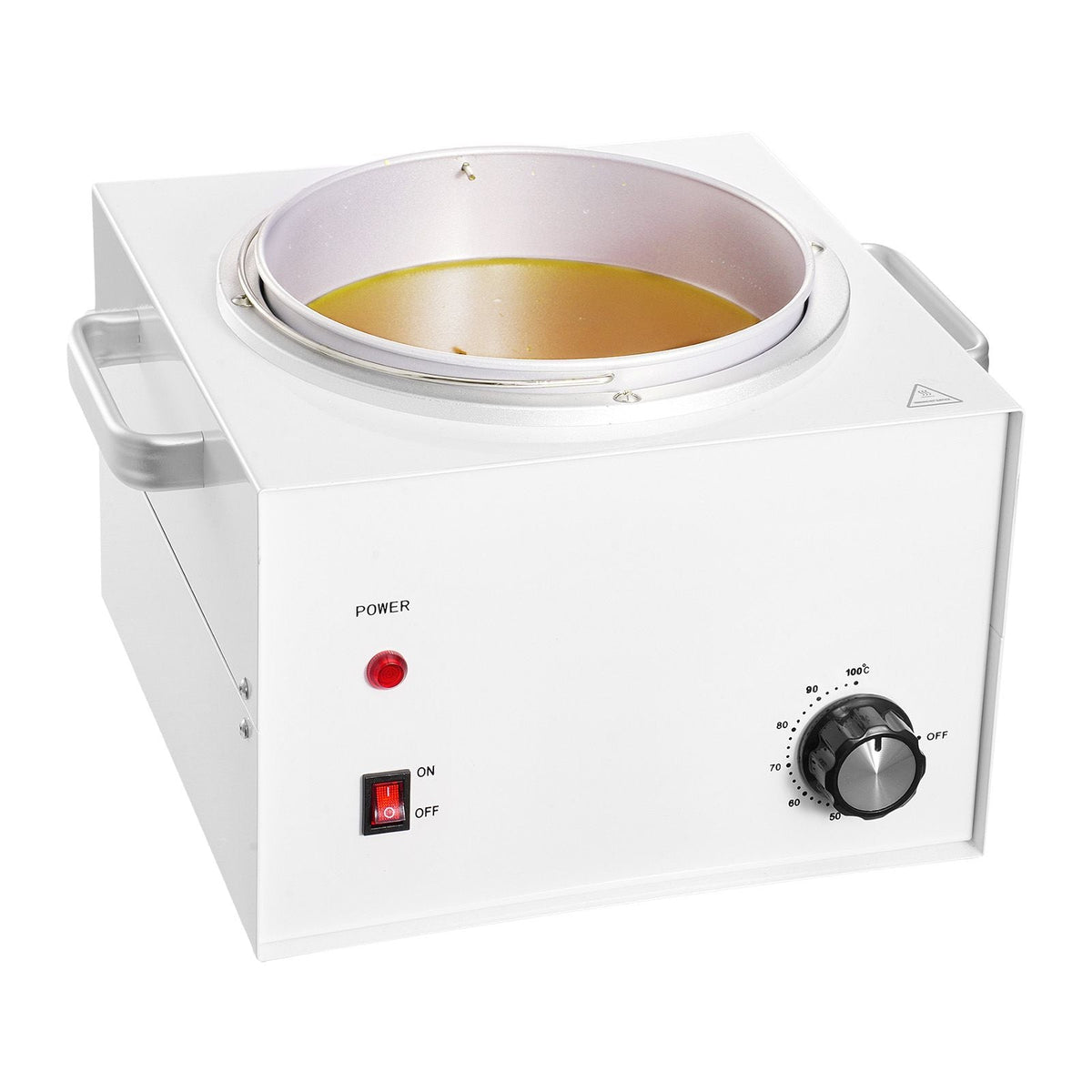 Single Pot Wax Warmer, 3000ML 300W Professional Wax Warmer for Hair Removal, 32 - 212 F Adjustable Electric Waxing Heater with 100PCS Waxing Sticks for Home Use, Beauty Salon, Spa