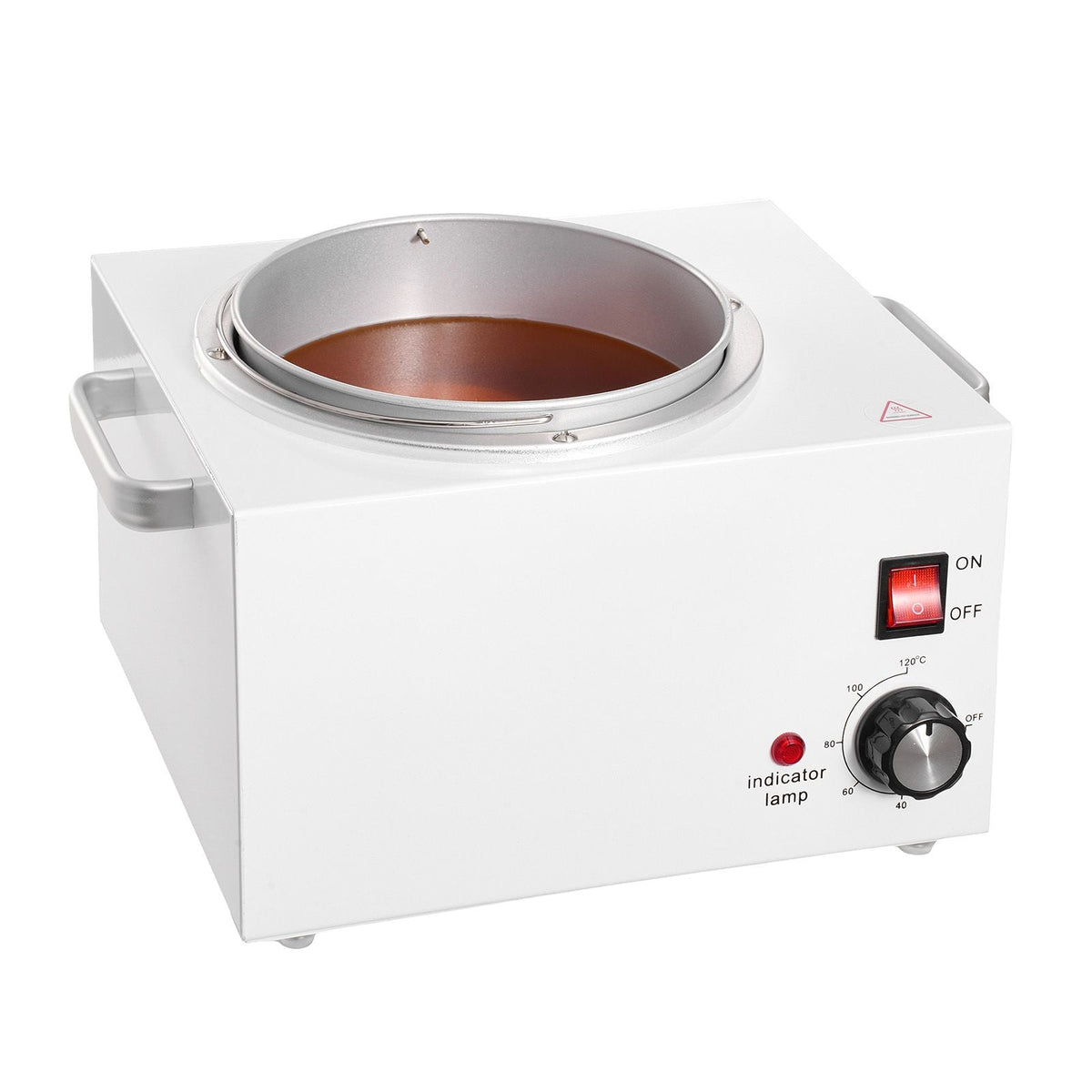 Single Wax Warmer, 3000ML 300W Professional Wax Warmer for Hair Removal, 32 Fahrenheit- 248 Fahrenheit Adjustable & Non-Stick Waxing Heater Pot with 100PCS Waxing Sticks