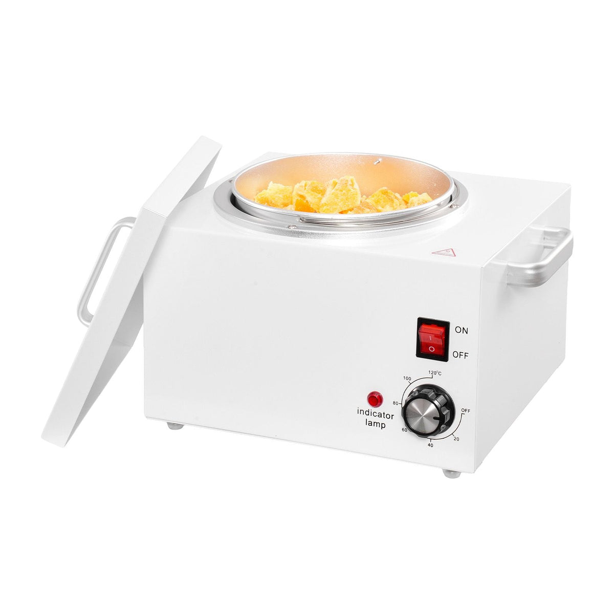 Single Wax Warmer, 3000ML 300W Professional Wax Warmer for Hair Removal, 32 Fahrenheit to 248 Fahrenheit Adjustable Electric Waxing Heater Pot with 100PCS Sticks & 50PCS Papers