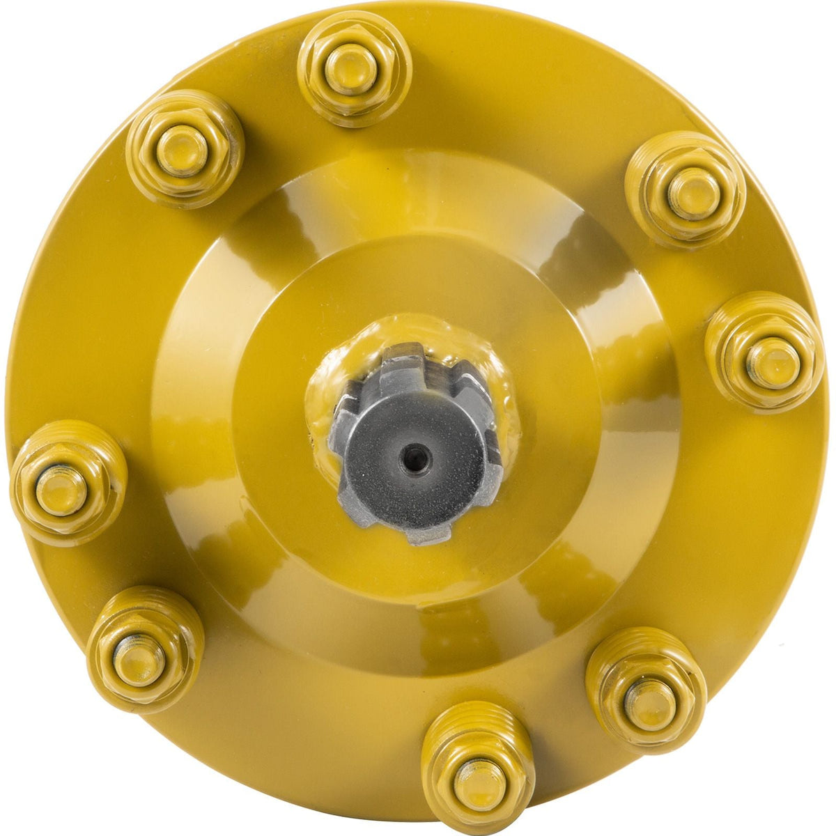 Slip Clutch, 1 3/8' PTO Slip Clutch, 6 Spline Ends PTO Friction Clutch, Carburized Steel Tractor Slip Clutch, Adjustable Rotary Cutter Slip Clutch, Yellow PTO Slip Clutch Spline for PTO Shaft