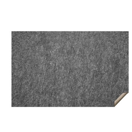 - Slip-Resistant Rug Pad - Protective Cushioning Carpet Pad - 5' x 8' - 1/4"Thick - Dual Surface - Polyester Felt + Latex - Gray - 3-4m² Area Carpet Padding Rug Cushion Safe for All Floors