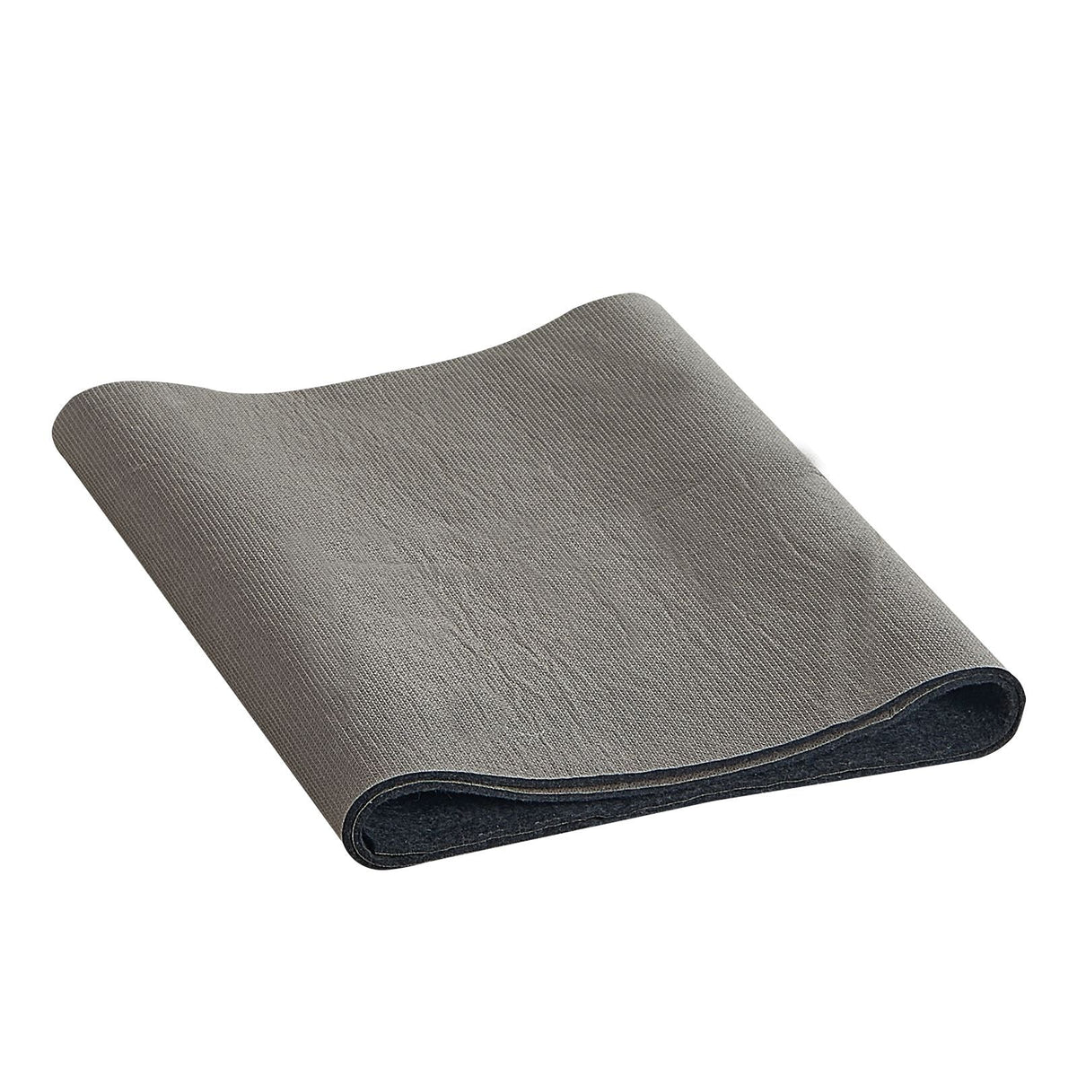 Slip-Resistant Rug Pad, Protective Cushioning Carpet Pad, 2'x8' (7.87' Actual) - 1/4"Thick - Dual Surface - Polyester Felt + Latex, 1-2 m2 Area Carpet Padding Rug Cushion Safe, Grey