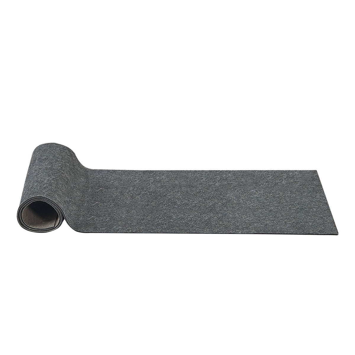 Slip-Resistant Rug Pad, Protective Cushioning Carpet Pad, 2'x8' (7.87' Actual) - 1/4"Thick - Dual Surface - Polyester Felt + Latex, 1-2 m2 Area Carpet Padding Rug Cushion Safe, Grey