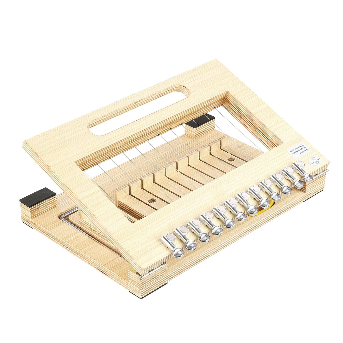 Soap Cutter, Cut 1-12 Bars, Precisely and Accurately Cut 1 Inch Bars, Wood Frame With Steel Wire, with Extra Wires, Multi Handmade Soap Wire Cutter for Candles, DIY Making Cutting Tool