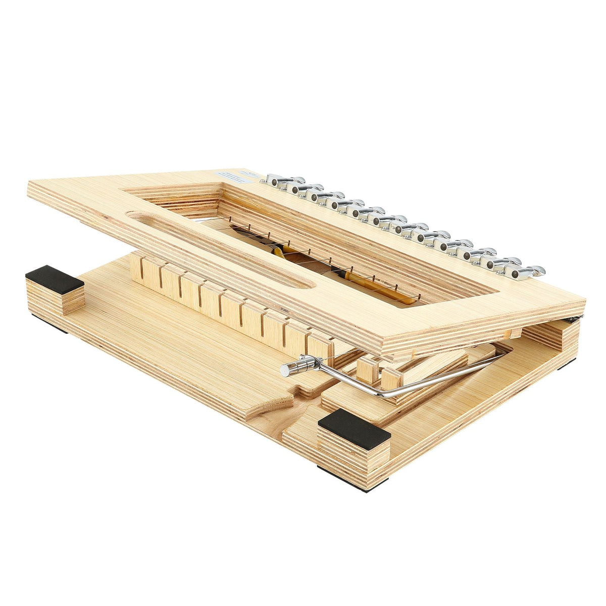 Soap Cutter, Cut 1-12 Bars, Precisely and Accurately Cut 1 Inch Bars, Wood Frame With Steel Wire, with Extra Wires, Multi Handmade Soap Wire Cutter for Candles, DIY Making Cutting Tool