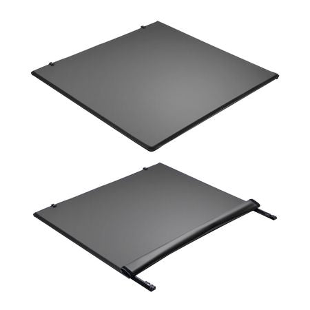 Soft Roll-Up Truck Bed Tonneau Cover, Compatible with 2022-2025 Ford Maverick, Fits Styleside 4.5 ft (4 ft 6 in/54 in) Bed, Triple-Layer PVC Tonneau Cover with Three Aluminum Alloy Support Bars
