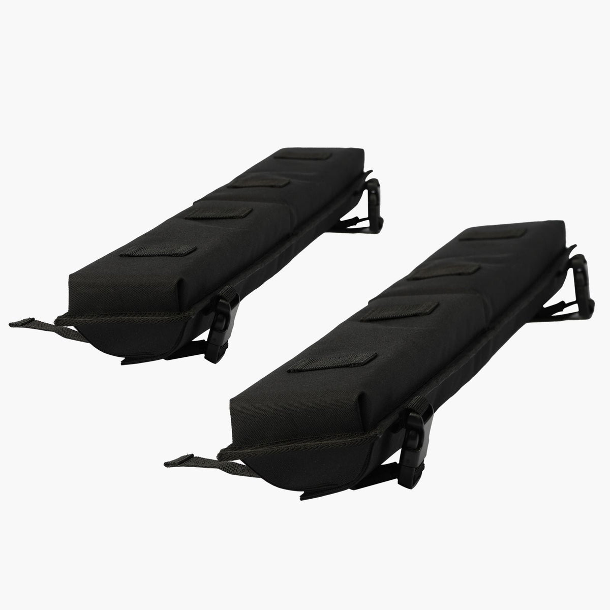 Soft Roof Rack Pads, 30" Universal Car Roof Rack Pad for Various Crossbars, 176LBS Loading Luggage Kayak Carrier with 2 Tie Down Straps, 2 Quick Loop Straps & Storage Bag for SUP Canoe Snowboard