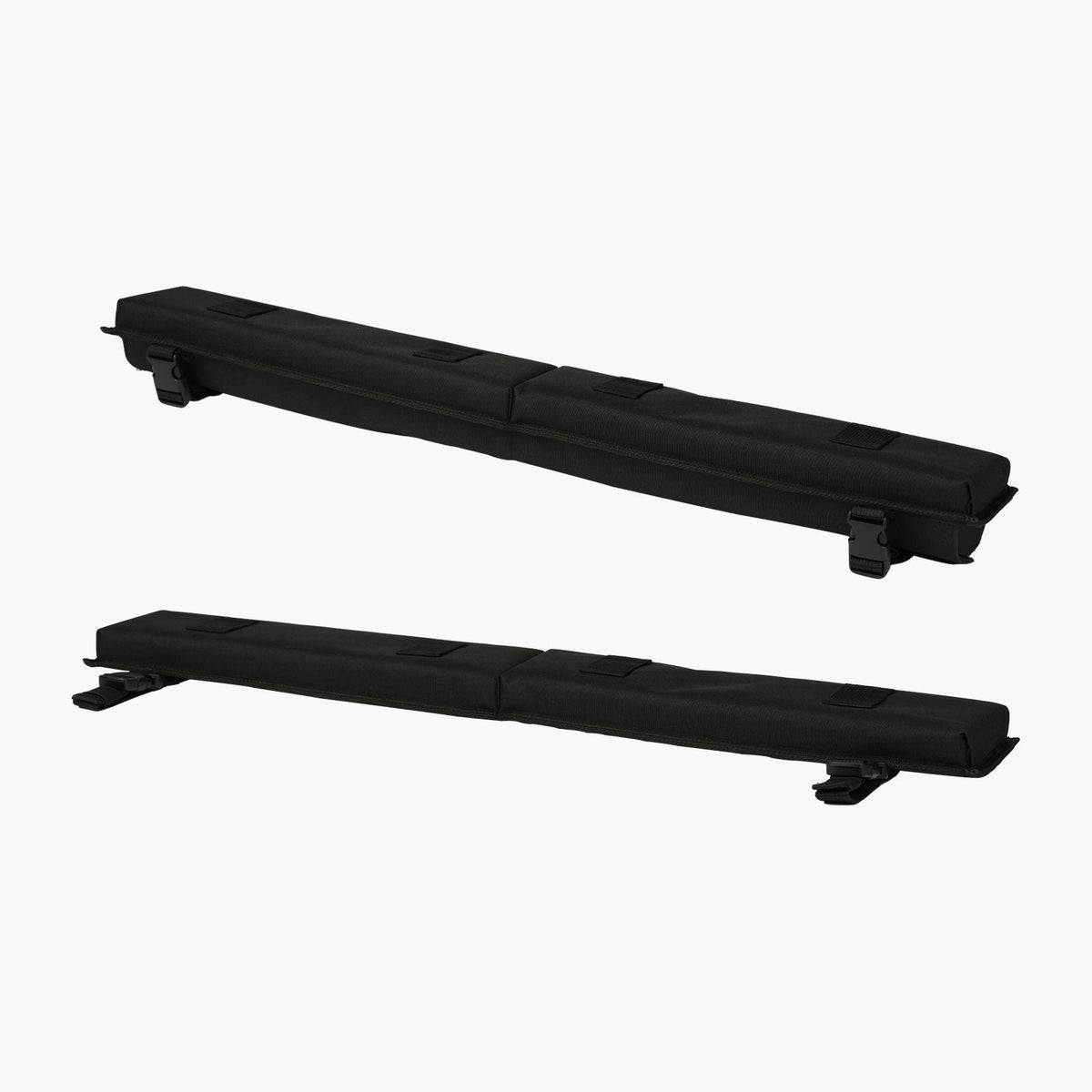 Soft Roof Rack Pads, 30" Universal Car Roof Rack Pad for Various Crossbars, 176LBS Loading Luggage Kayak Carrier with 2 Tie Down Straps, 2 Quick Loop Straps & Storage Bag for SUP Canoe Snowboard