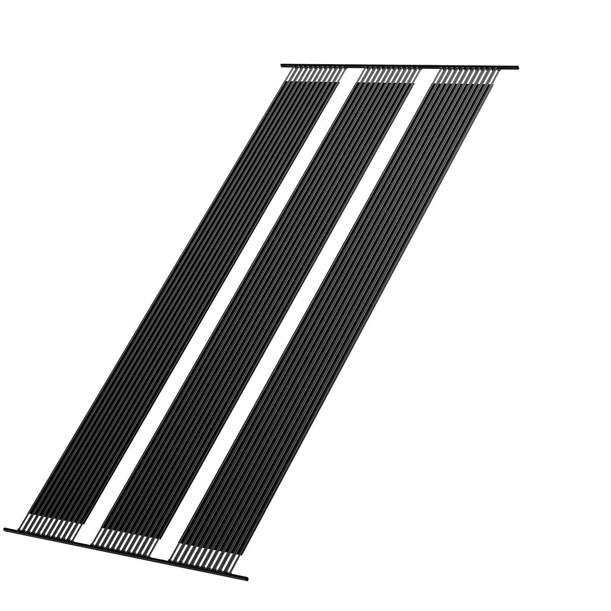 Solar Pool Heater, 4 x 24 ft HDPE Pool Heating System - Durable & Weather-Proof, with Complete Accessories, Universal Solar Pool Panel–Raises Water Temperature, for Aboveground & Inground Pool