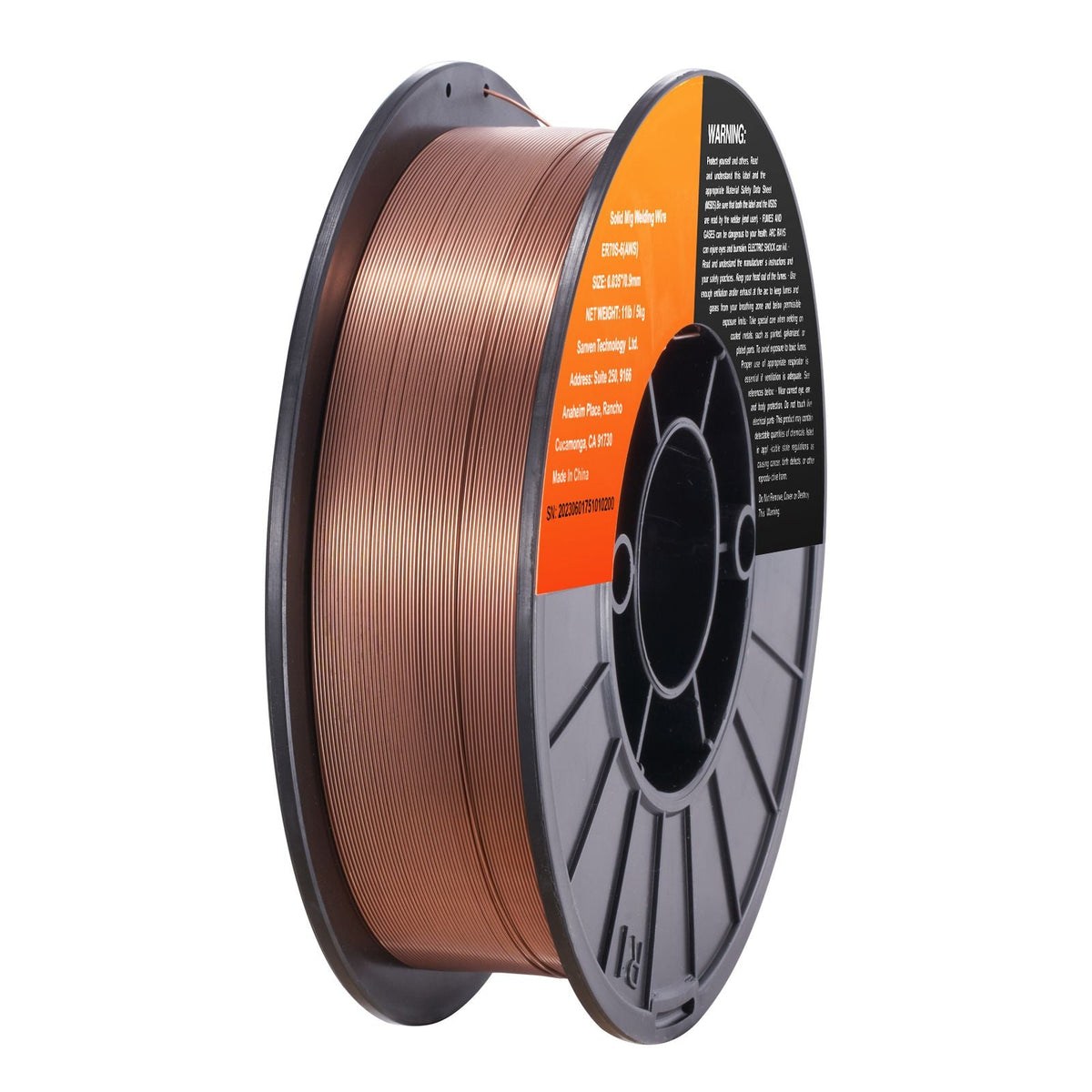 Solid MIG Welding Wire, ER70S-6 0.035-inch 11LBS with Low Splatter and High Levels of Deoxidizers for All Position Gas Welding