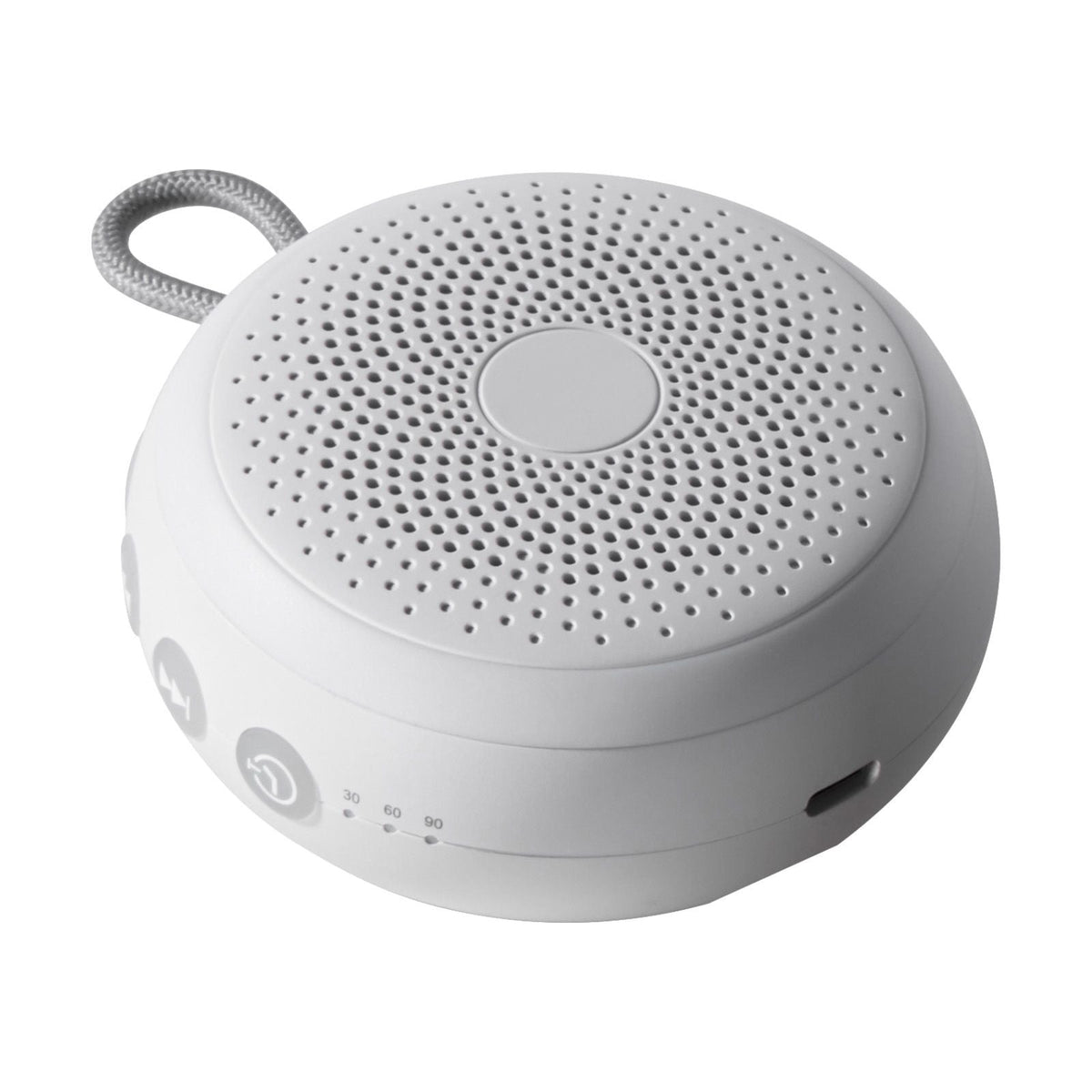 Sound Machine, 20 Soothing Sleep Sounds, 4-in-1 Hangable White Noise Sound Machine with Auto-Off Timer, Soft Ring Light, Memory Function and Child Lock, for Baby, Adults, Home, Office & Travel