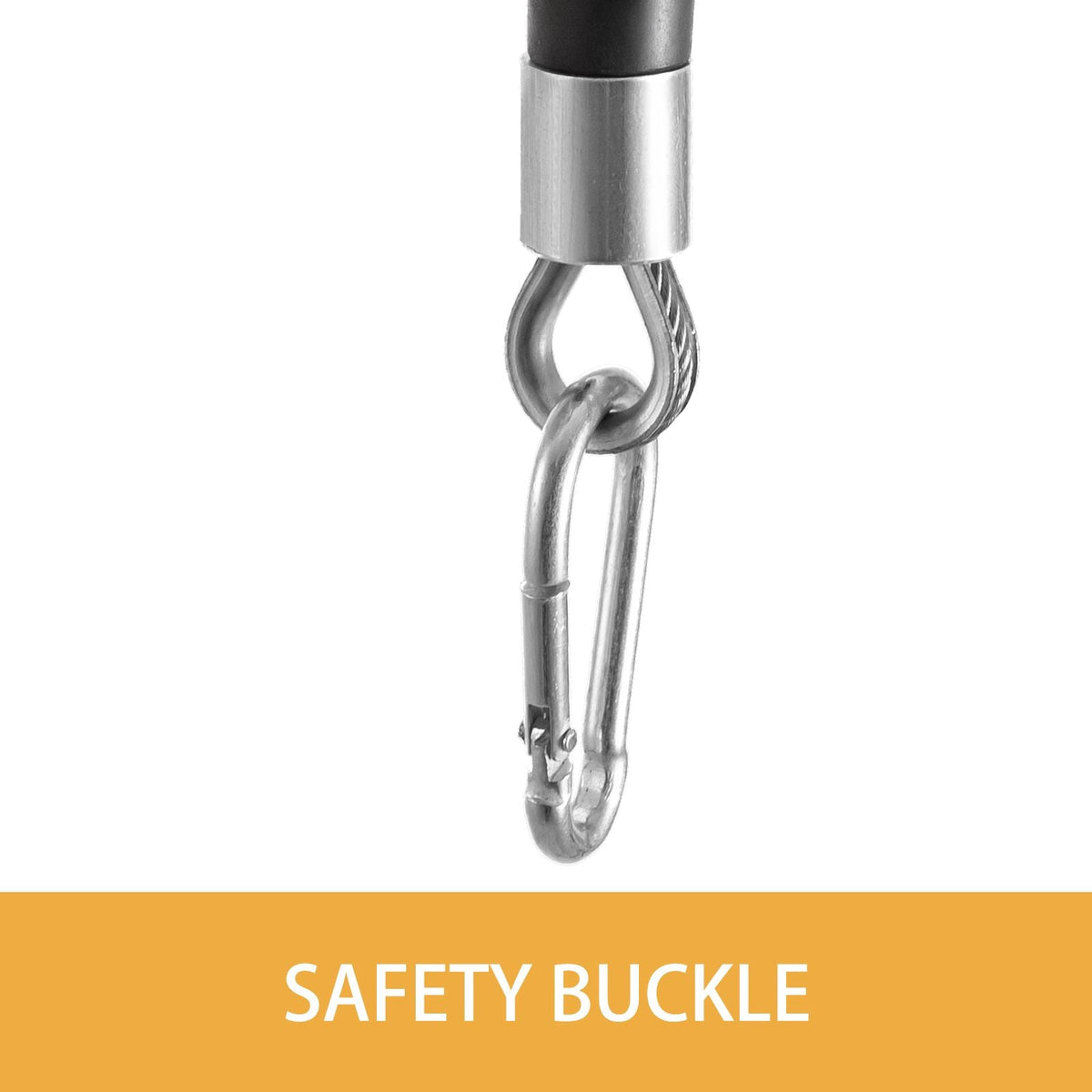Spring Balancer 20-33lbs(9-15kg) Retractable Tool Holder 1.5m Length Tool Balancer with Hook and Wire Rope Adjustable Balancer Retractor Hanging Holding Equipment in Yellow