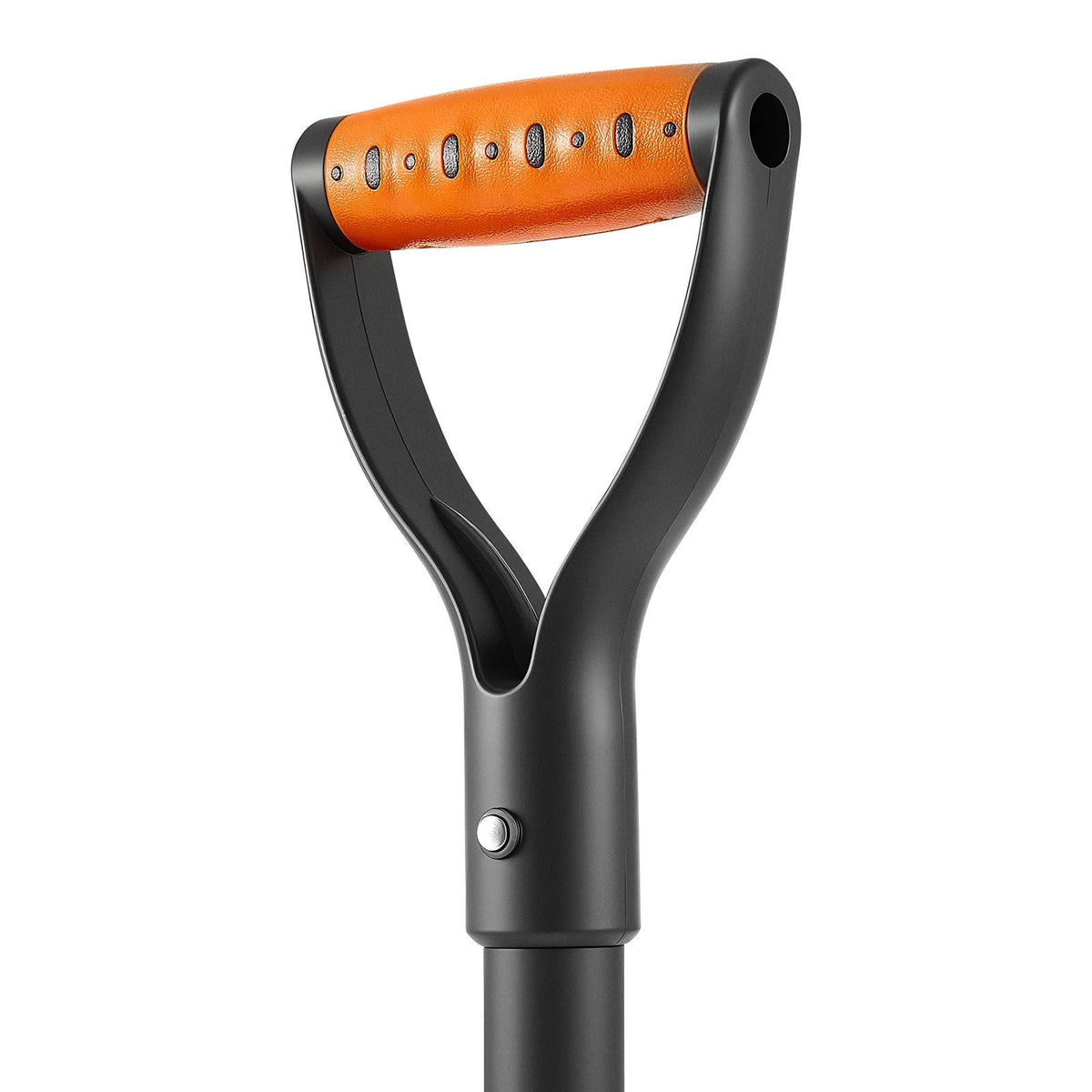 Square Shovel, 48 in Heavy-Duty Flat Shovel, Transfer Shovels with Alloy Steel Blade and Non-Slip D-Handle, Detachable and Easy Storage, for Gardening, Construction, Digging, and Snow Shoveling
