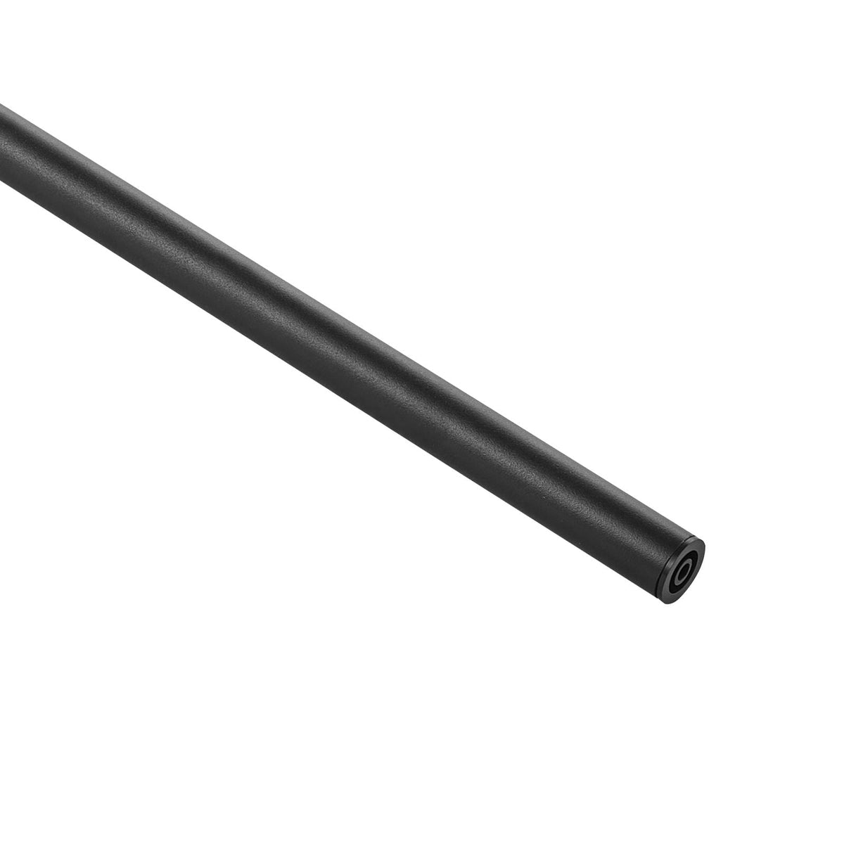Staircase Balusters 101 Pack, 26 In Aluminum Stair Balusters, 3/4 Inch Water-Proof Round Metal Spindle Railing, Hollow Deck Railing with Rail Caps & Screws for Stairs, Porch, Patio, Matte Black