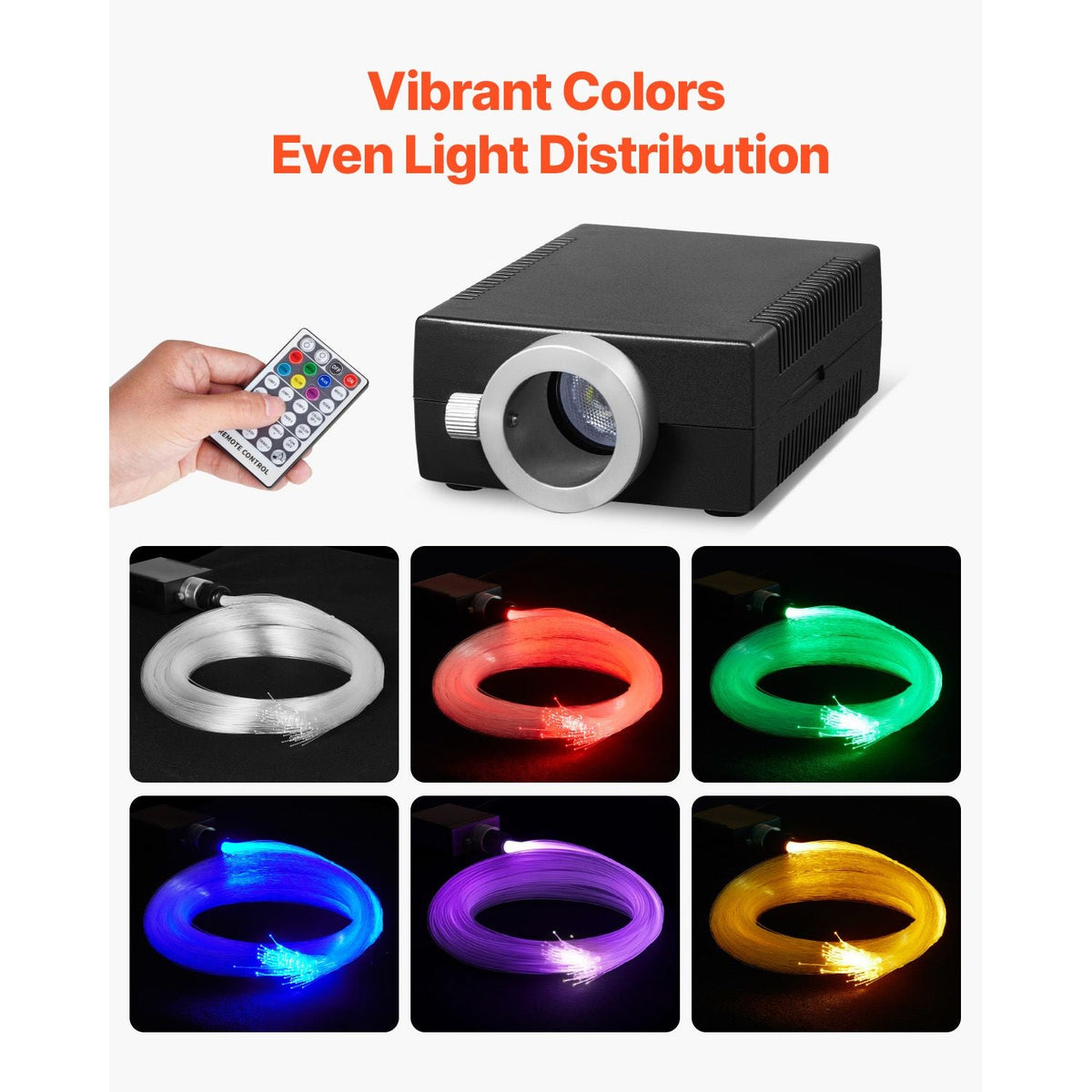 Starlight Headliner Kit, 150 pcs 0.03 in 6.5 ft, 16W Fiber Optic Star Ceiling Lights for Car, Bluetooth APP, Remote Control, Sound Activated, RGBW Light Engine, for Home Bed Room Decoration
