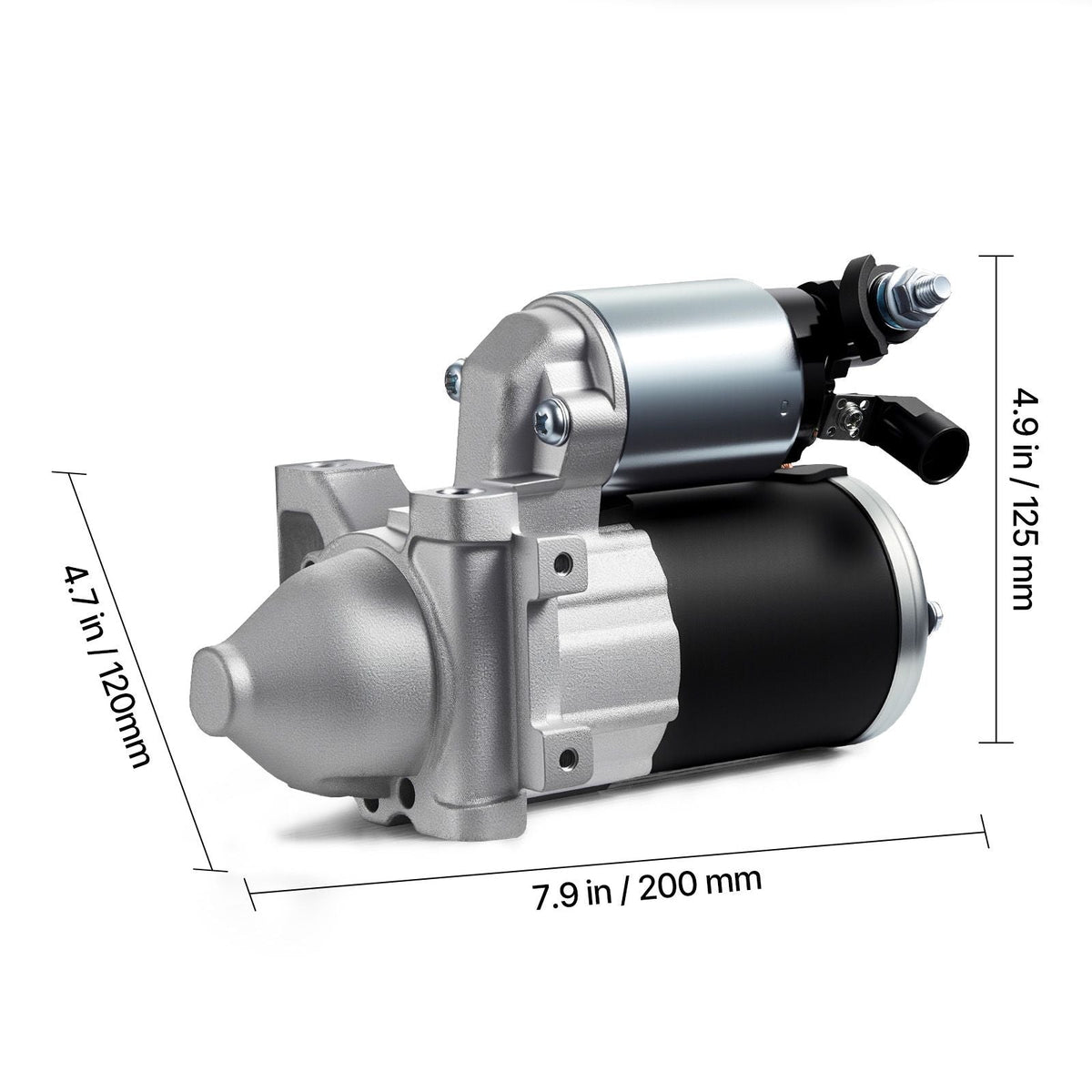 Starter 10910, Starter Motor Replacement Compatible with Cadillac Escalade V8 6.2L 2015-2017, Chevrolet Express 2500 V6 4.3L 2018-2020, GMC V6 4.3L 2018-2022, OEM 410-48340 12645040 M000T24072