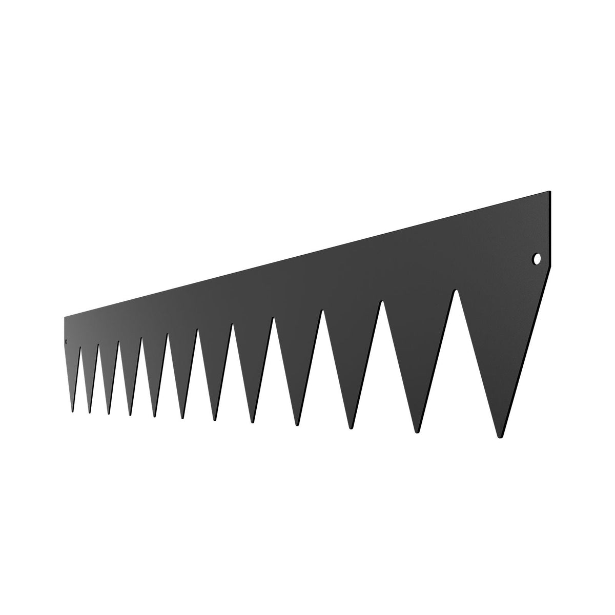Steel Landscape Edging, 3 Packs 40 x 6 in Rust-Resistant Metal Landscape Edging, Bendable Garden Edging Border, Heavy Duty Lawn Edging, Easy-to-Install, Flower Bed Yard Pathway Divider Black